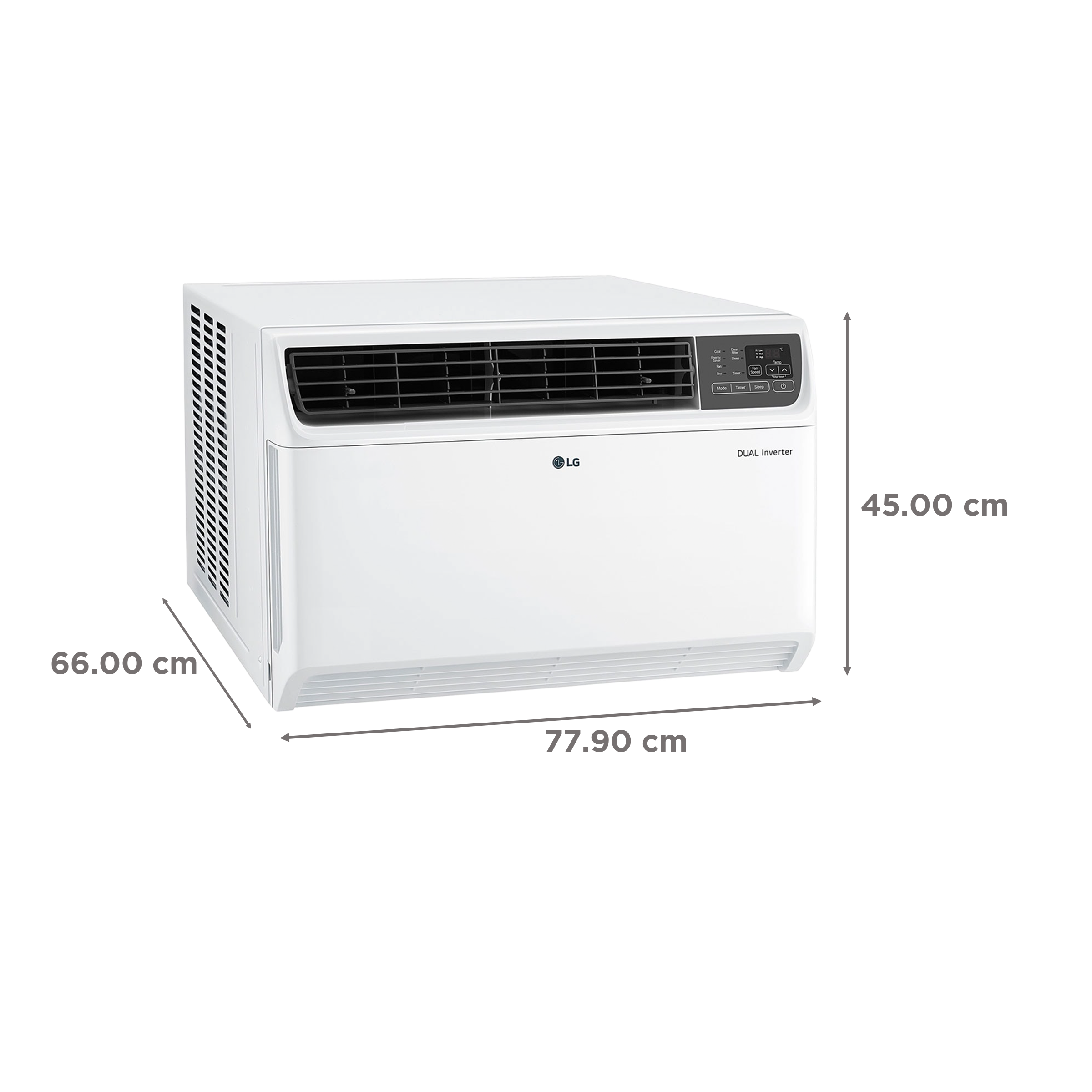 LG 4 in 1 Convertible 1.5 Ton 3 Star Inverter Window AC with HD Filter (Copper Condenser, RW-Q18WUXA.ANLG) LG 4 in 1 Convertible 1.5 Ton 3 Star Inverter Window AC with HD Filter (Copper Condenser, RW-Q18WUXA.ANLG)_3