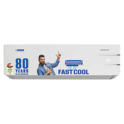 Blue Star 4 in 1 Convertible 0.9 Ton 3 Star Inverter Split AC with Self Diagnosis (Copper Condenser, IA311YNU)