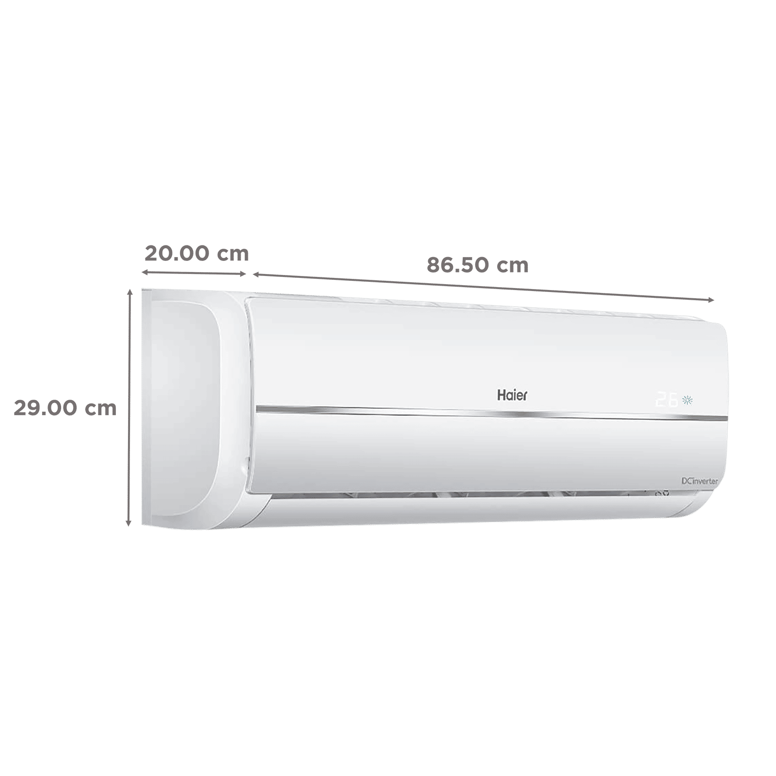 Haier Victory 5 in 1 Convertible 1 Ton 3 Star Triple Inverter Split AC with Frost Self Clean Technology (Copper Condenser, HSU11V-TMS3BE-INV) Haier Victory 5 in 1 Convertible 1 Ton 3 Star Triple Inverter Split AC with Frost Self Clean Technology (Copper Condenser, HSU11V-TMS3BE-INV)_4