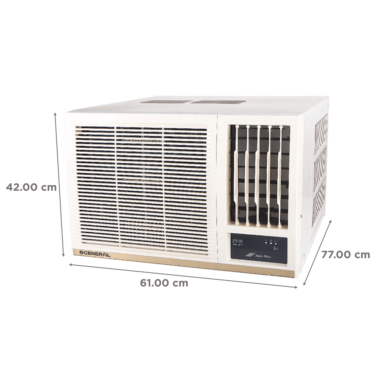 O GENERAL 1.8 Ton 2 Star Non Inverter Window AC (Copper Condenser, AXGB22BBAA-B)_4