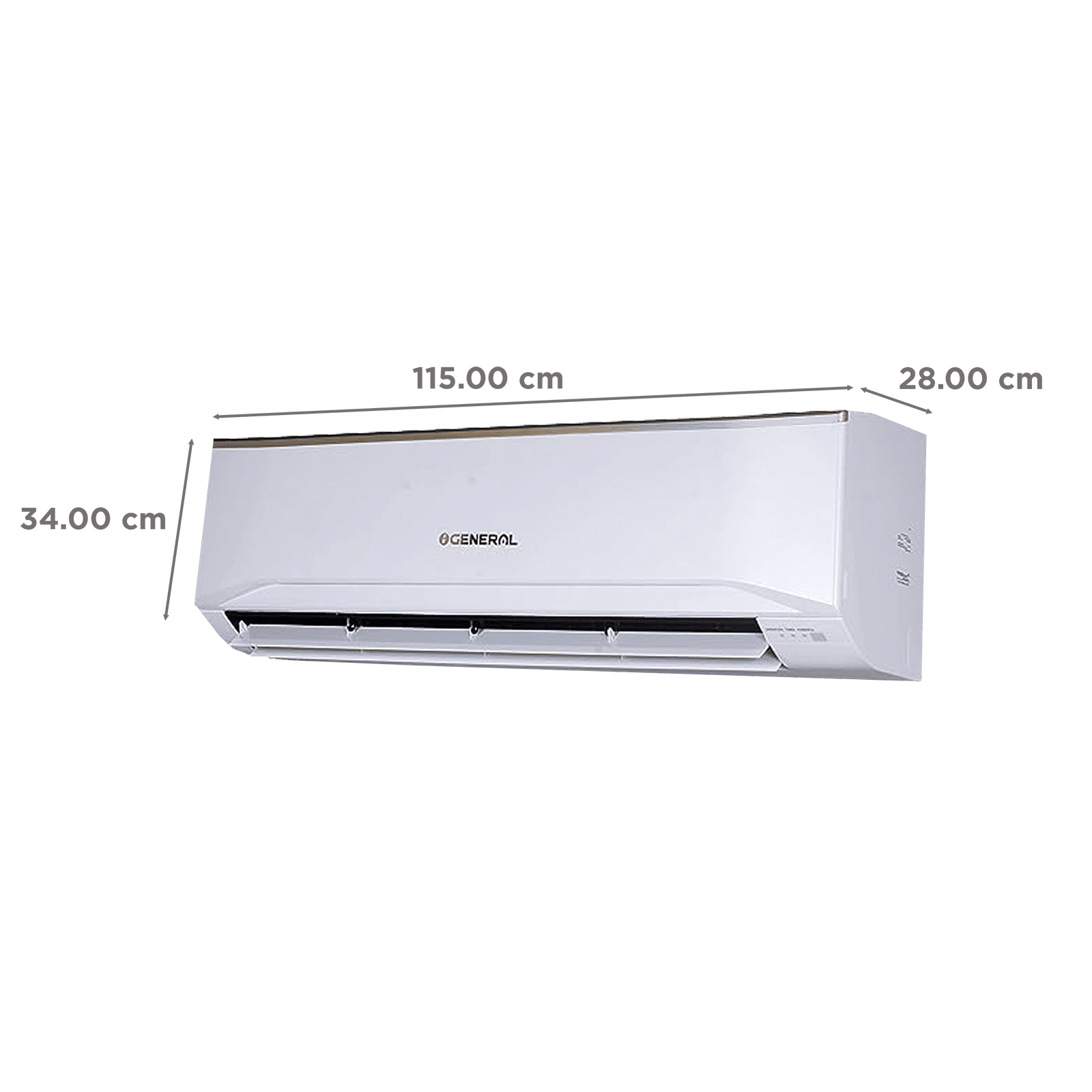 O GENERAL Buta 1.5 Ton 2 Star Split AC ( Copper Condenser, ASGA18BUTA-B)_3