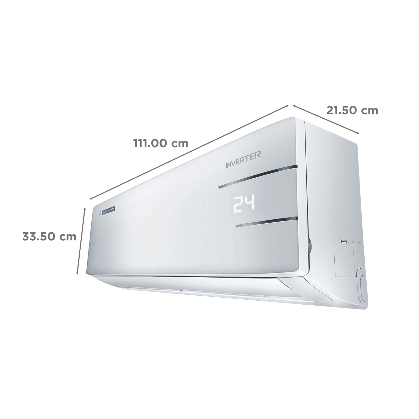 Blue Star YNU 5 in 1 Convertible 2 Ton 3 Star Inverter Split AC with Turbo Cool ( Copper Condenser, IC324YNU) Blue Star YNU 5 in 1 Convertible 2 Ton 3 Star Inverter Split AC with Turbo Cool ( Copper Condenser, IC324YNU)_4