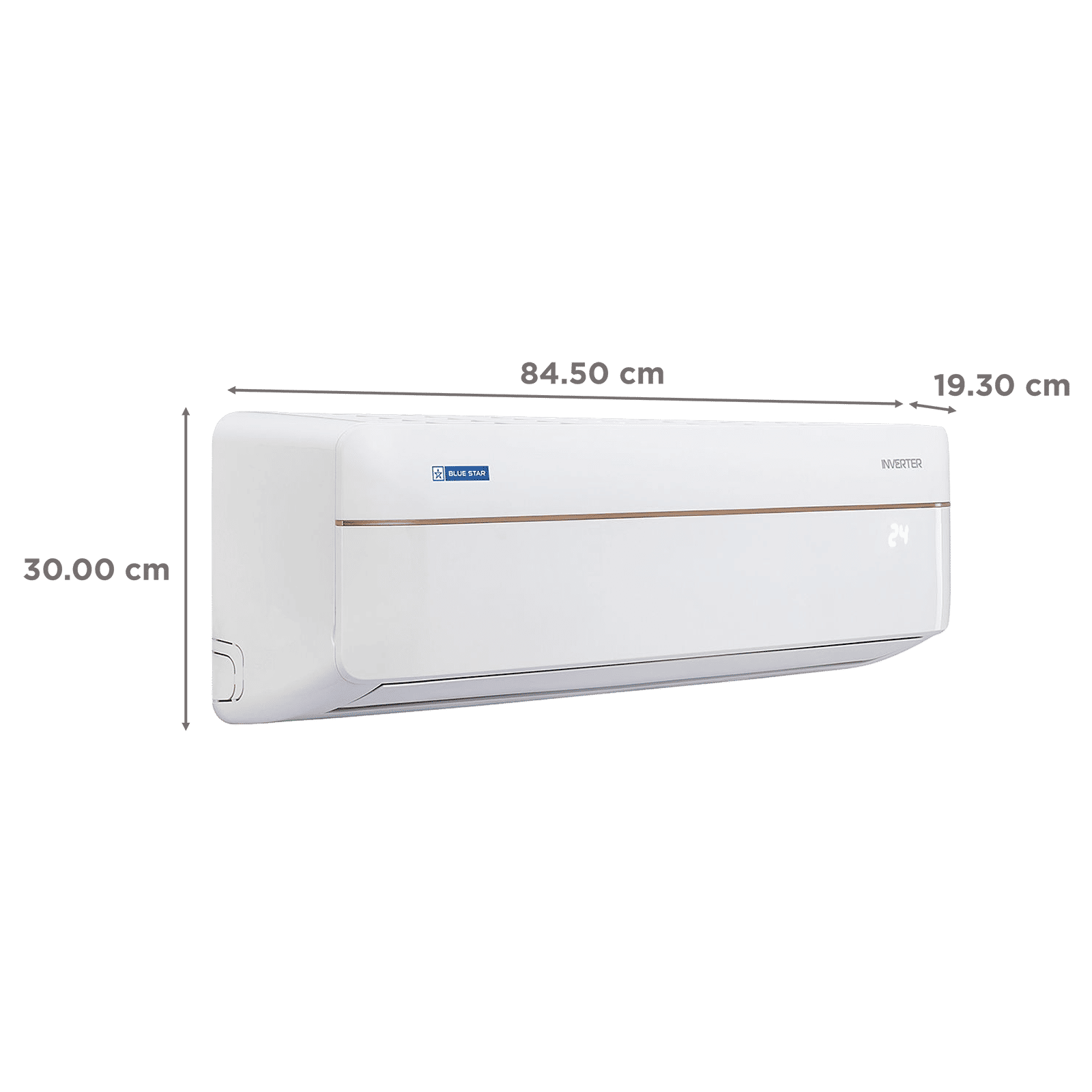 Blue Star V Series 5 in 1 Convertible 1 Ton 5 Star Inverter Split Smart AC with Voice Activated Controls (Copper Condenser, IC512VNUAV)_4