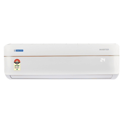 Blue Star V Series 5 in 1 Convertible 1.5 Ton 5 Star Inverter Split Smart AC with Voice Activated Controls (Copper Condenser, IC518VNUAV)