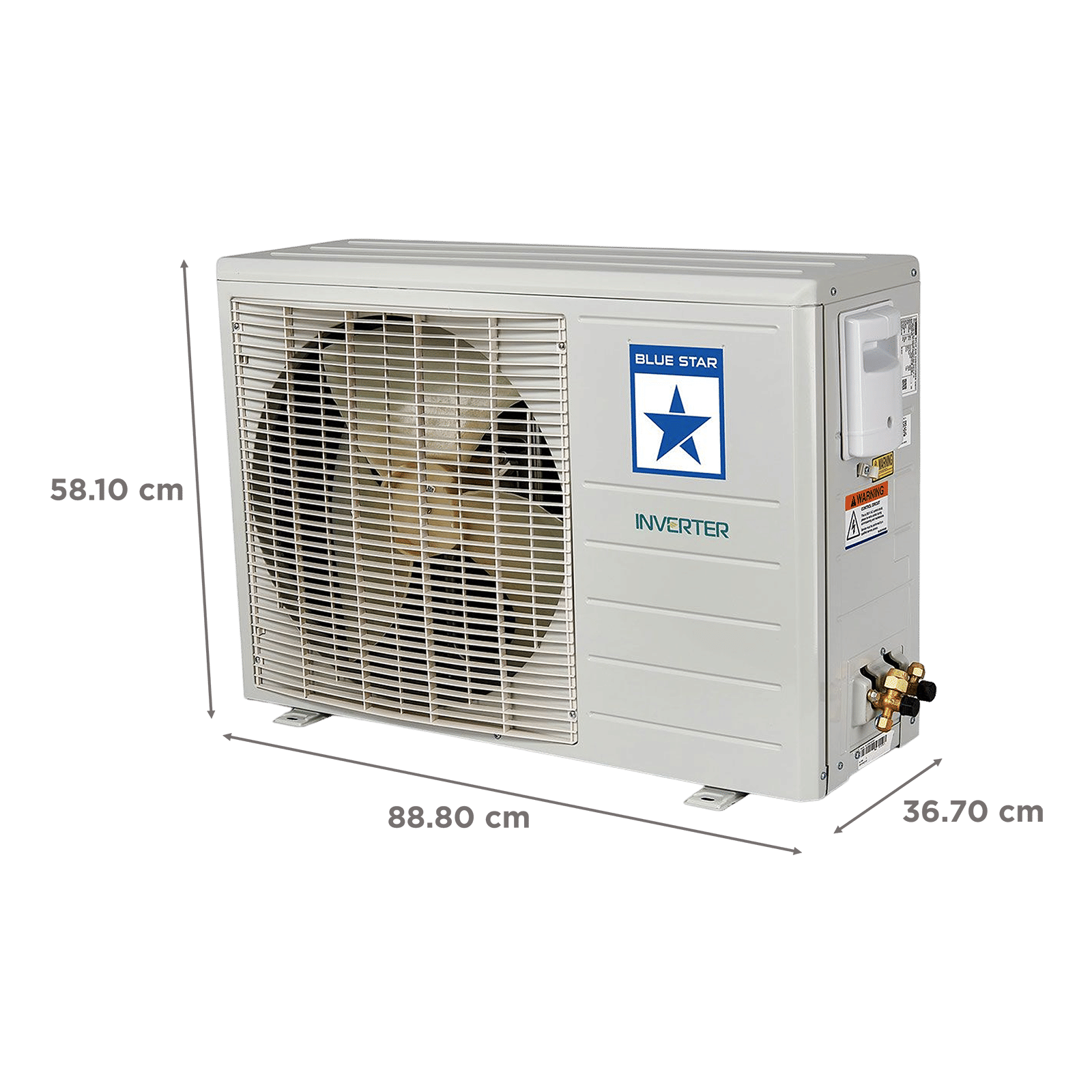 Blue Star D Series 6 in 1 Convertible 2 Ton 3 Star Inverter Split AC with Nano BluProtect Technology (Copper Condenser, IC324DCUHD) Blue Star D Series 6 in 1 Convertible 2 Ton 3 Star Inverter Split AC with Nano BluProtect Technology (Copper Condenser, IC324DCUHD)_5