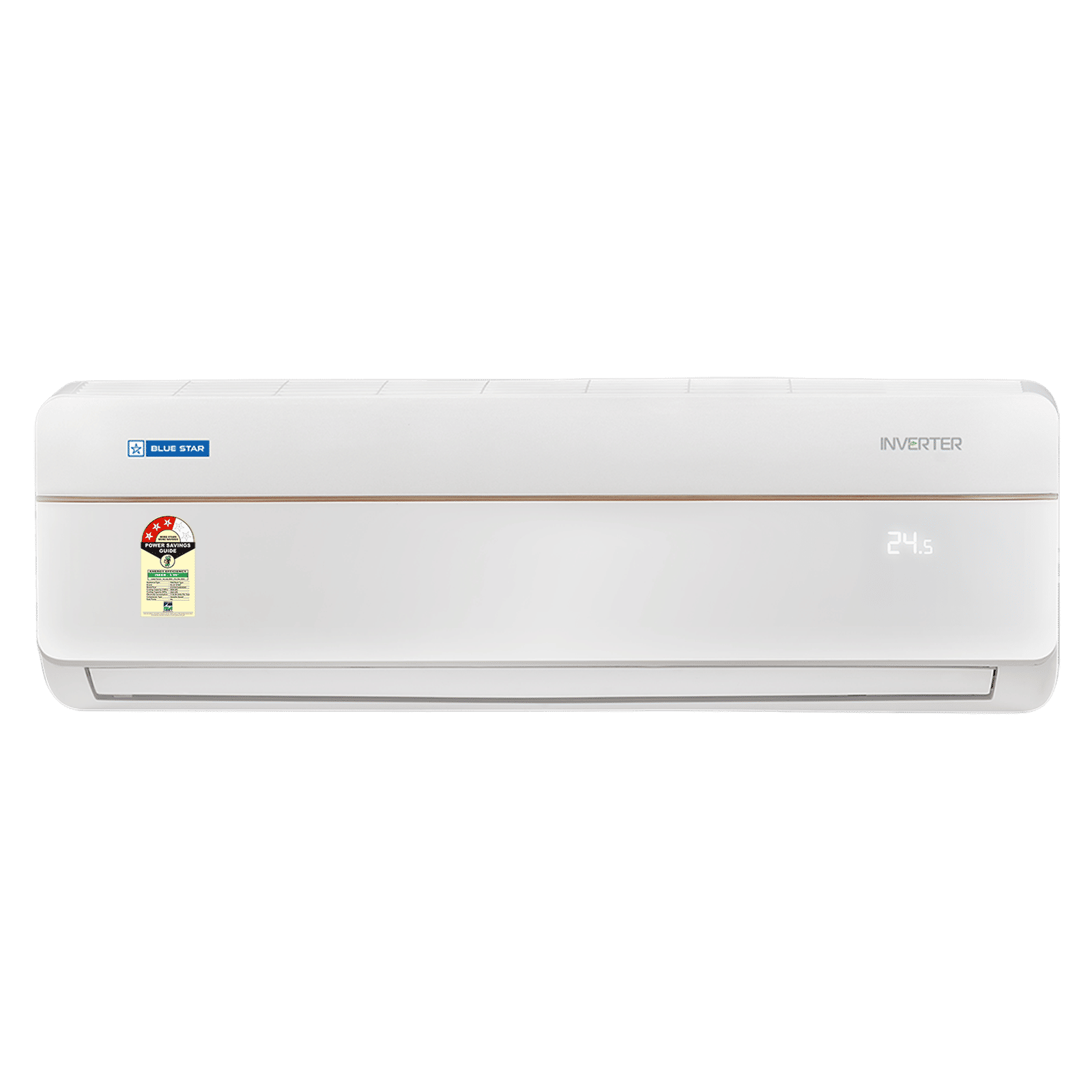 Blue Star V Series 6 in 1 Convertible 1.7 Ton 3 Star Inverter Split AC with Nano BluProtect Technology (Copper Condenser, IC319VCUHD)_1