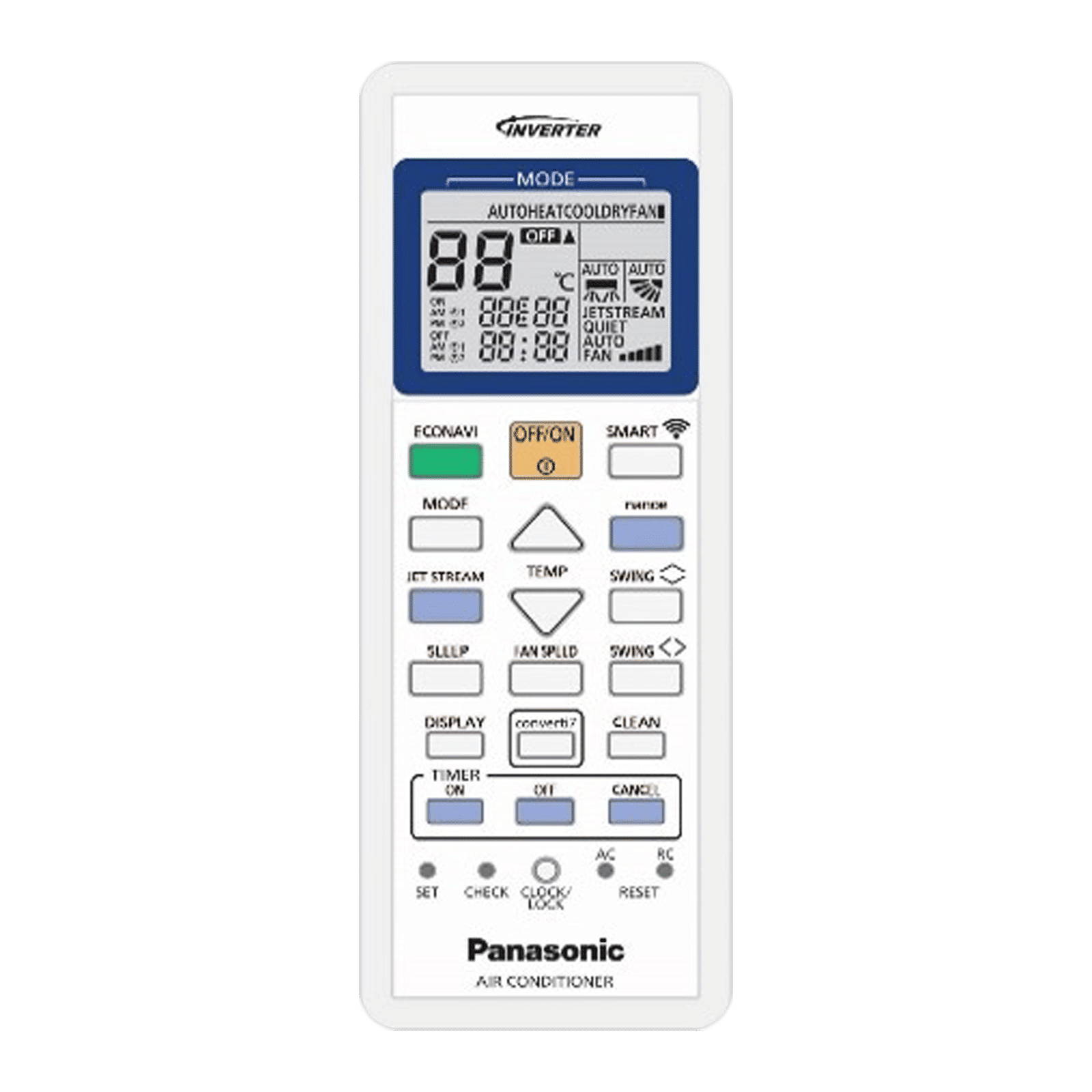 Panasonic HU 7 in 1 Convertible 1 Ton 5 Star Inverter Split Smart AC with Voice Assistant (Copper Condenser, CS/CU-HU12AKYF) Panasonic HU 7 in 1 Convertible 1 Ton 5 Star Inverter Split Smart AC with Voice Assistant (Copper Condenser, CS/CU-HU12AKYF)_6