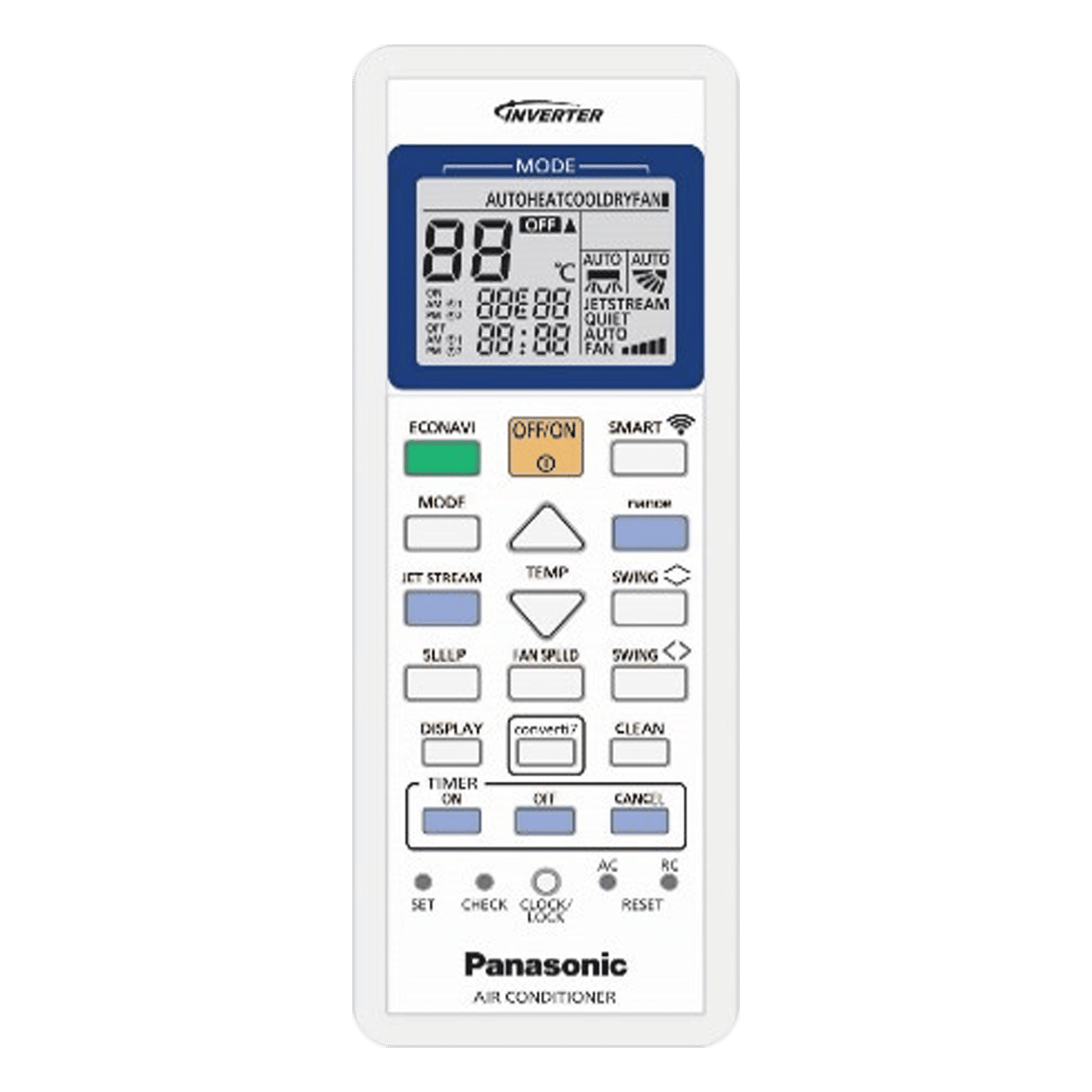 Panasonic XU 7 in 1 Convertible 1.5 Ton 5 Star Inverter Split Smart AC with Voice Control (Copper Condenser, CS/CU-XU18AKYF) Panasonic XU 7 in 1 Convertible 1.5 Ton 5 Star Inverter Split Smart AC with Voice Control (Copper Condenser, CS/CU-XU18AKYF)_6