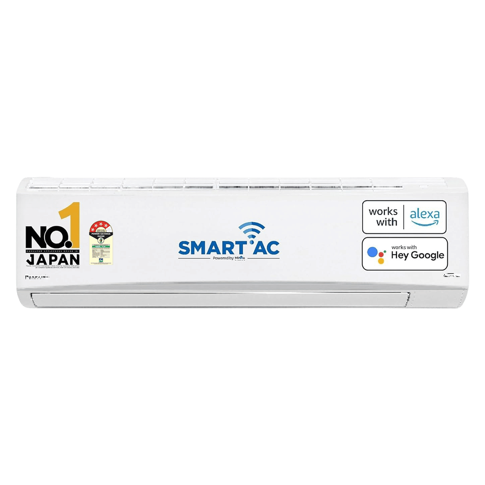 Panasonic QU 7 in 1 Convertible 2.2 Ton 4 Star Inverter Split Smart AC with Voice Assistant (Copper Condenser, CS/CU-QU26AKYF) Panasonic QU 7 in 1 Convertible 2.2 Ton 4 Star Inverter Split Smart AC with Voice Assistant (Copper Condenser, CS/CU-QU26AKYF)_1