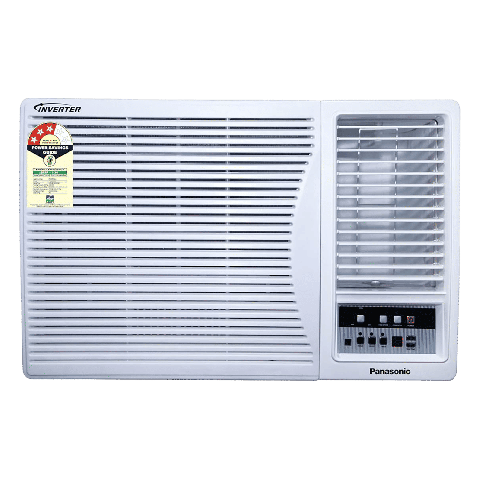 Panasonic LN 1.5 Ton 3 Star Inverter Window AC (Copper Condenser, PM 0.1 Filter, CW-LN183AG) Panasonic LN 1.5 Ton 3 Star Inverter Window AC (Copper Condenser, PM 0.1 Filter, CW-LN183AG)_1