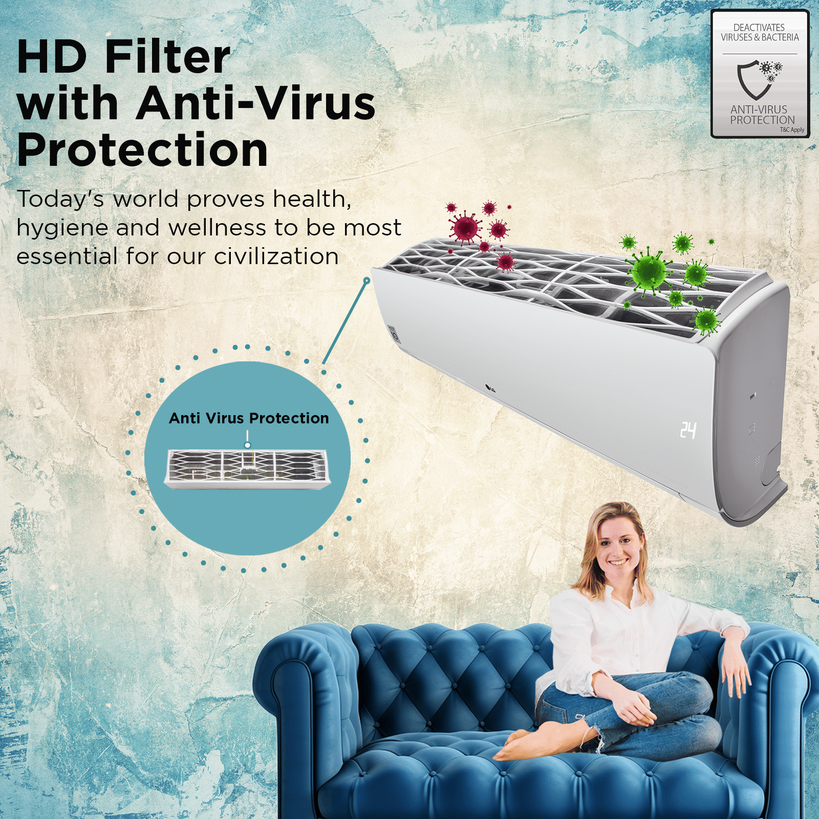 LG TS 6 in 1 Convertible 1.5 Ton 5 Star Dual Inverter Split Smart AC with Wi-Fi Supported (Copper Condenser, TS-Q19AWZE.AMLG) LG TS 6 in 1 Convertible 1.5 Ton 5 Star Dual Inverter Split Smart AC with Wi-Fi Supported (Copper Condenser, TS-Q19AWZE.AMLG)_13