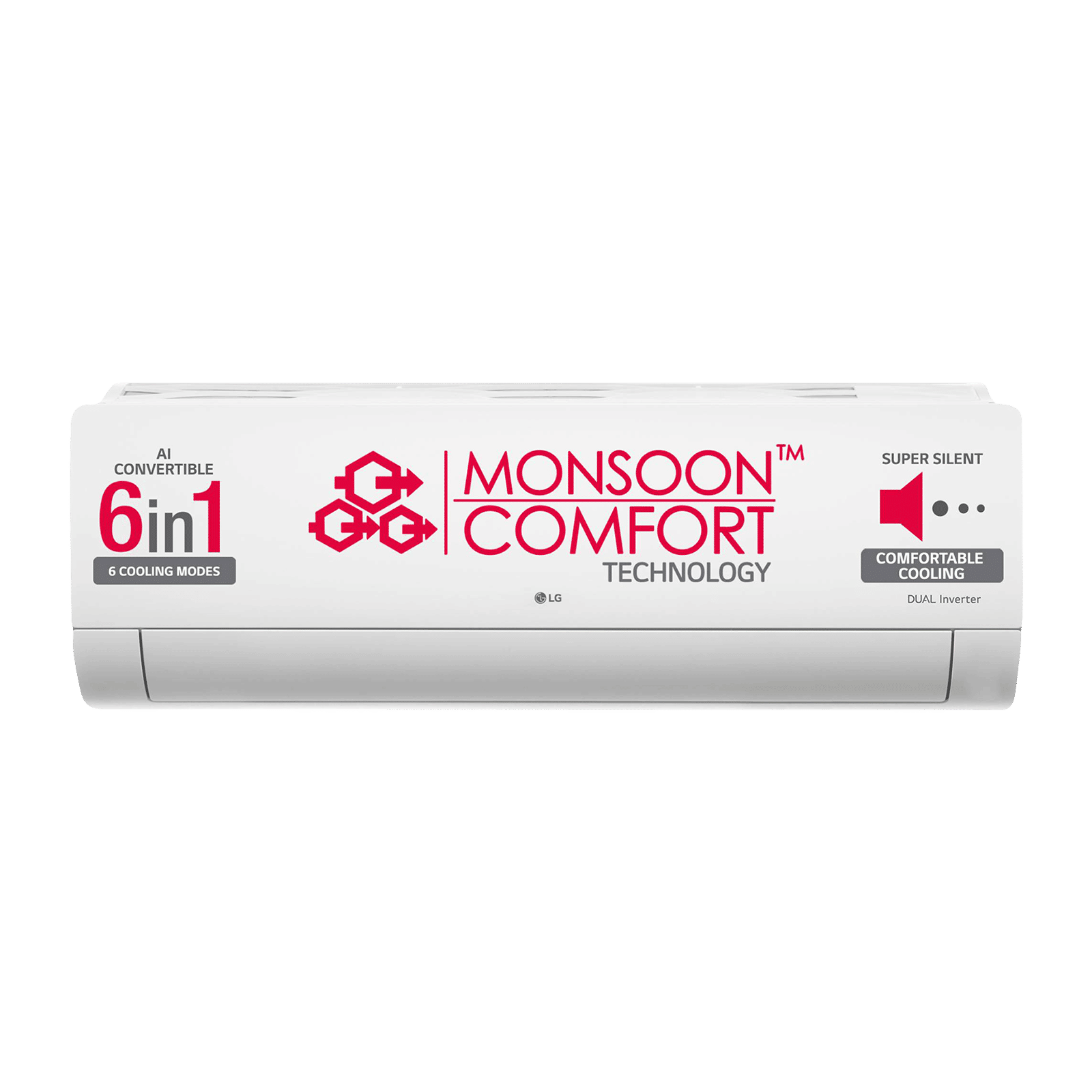 LG TS 6 in 1 Convertible 2 Ton 3 Star Dual Inverter Split AC with VIRAAT Mode (Copper Condenser, TS-Q24ENXE.ANLG) LG TS 6 in 1 Convertible 2 Ton 3 Star Dual Inverter Split AC with VIRAAT Mode (Copper Condenser, TS-Q24ENXE.ANLG)_1