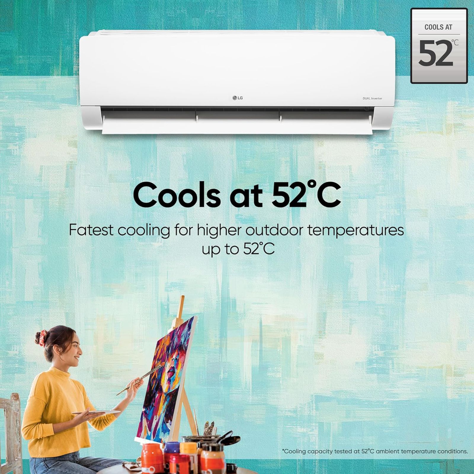 LG TS 6 in 1 Convertible 2 Ton 3 Star Dual Inverter Split AC with VIRAAT Mode (Copper Condenser, TS-Q24ENXE.ANLG) LG TS 6 in 1 Convertible 2 Ton 3 Star Dual Inverter Split AC with VIRAAT Mode (Copper Condenser, TS-Q24ENXE.ANLG)_14