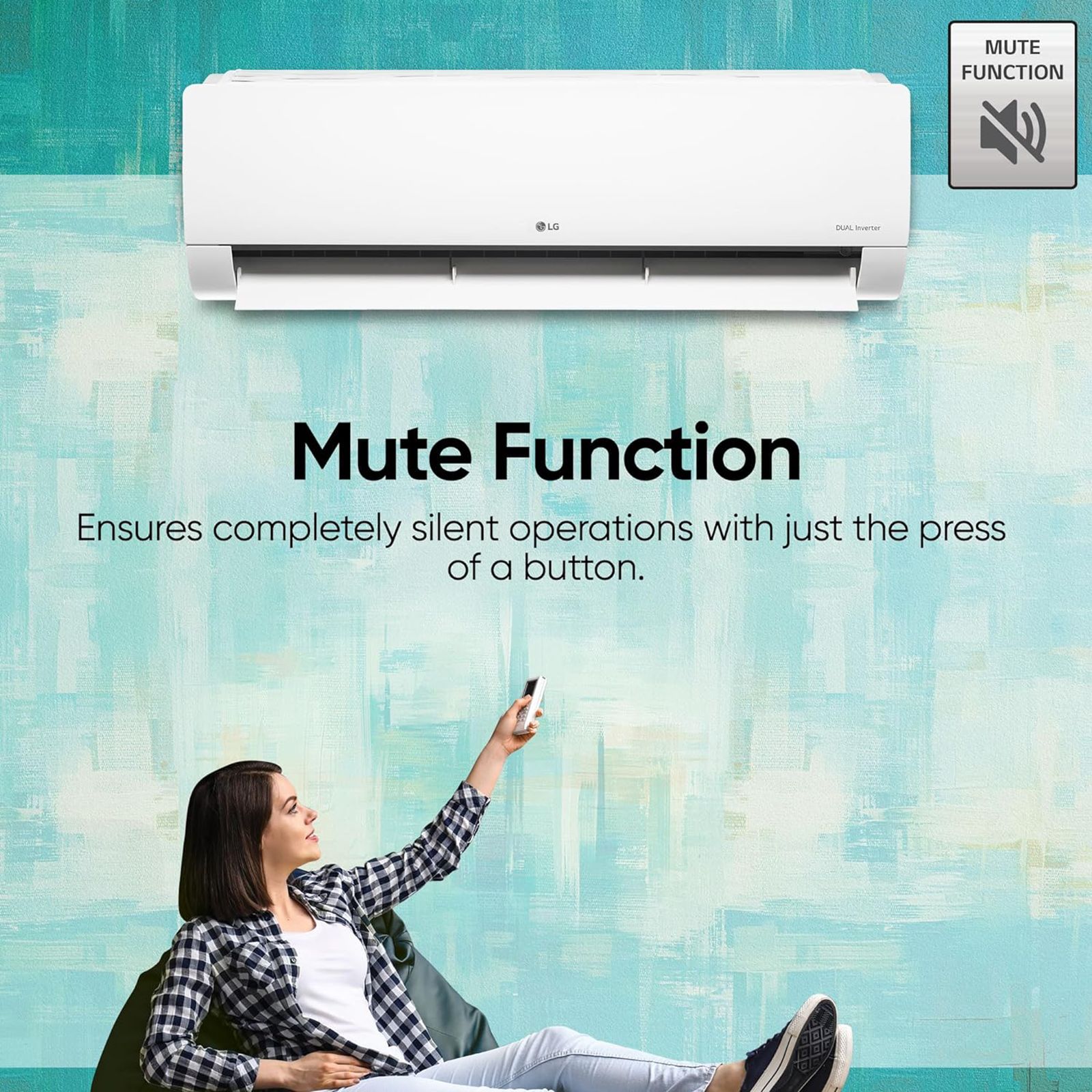 LG TS 6 in 1 Convertible 2 Ton 3 Star Dual Inverter Split AC with VIRAAT Mode (Copper Condenser, TS-Q24ENXE.ANLG) LG TS 6 in 1 Convertible 2 Ton 3 Star Dual Inverter Split AC with VIRAAT Mode (Copper Condenser, TS-Q24ENXE.ANLG)_15