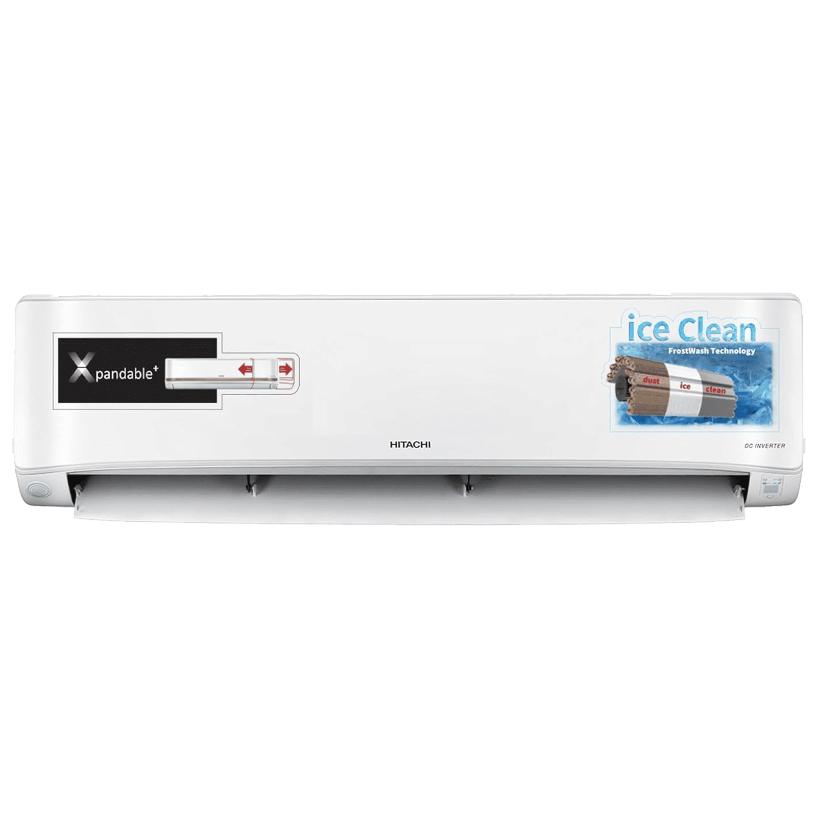 HITACHI iKasu 3400FXL 1.5 Ton 3 Star Inverter Split AC (Copper Condenser, Superfine Mesh Filter, RAS.G318PCBIBF) HITACHI iKasu 3400FXL 1.5 Ton 3 Star Inverter Split AC (Copper Condenser, Superfine Mesh Filter, RAS.G318PCBIBF)_1