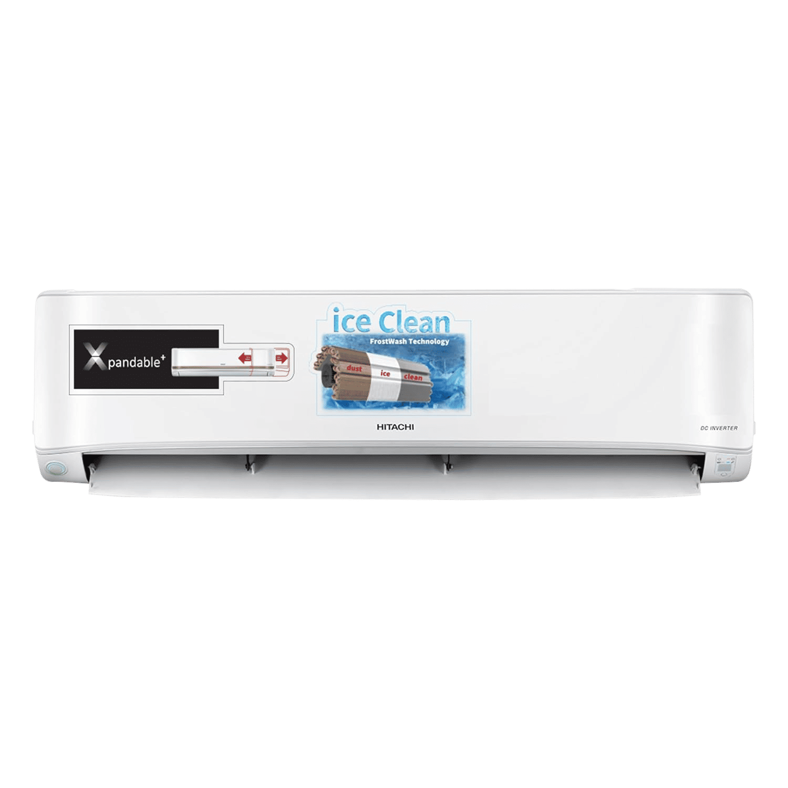 HITACHI iKasu 5400FXL 2 Ton 5 Star Inverter Split AC (Copper Condenser, Superfine Mesh Filter, RAS.G522PCBIBF) HITACHI iKasu 5400FXL 2 Ton 5 Star Inverter Split AC (Copper Condenser, Superfine Mesh Filter, RAS.G522PCBIBF)_1