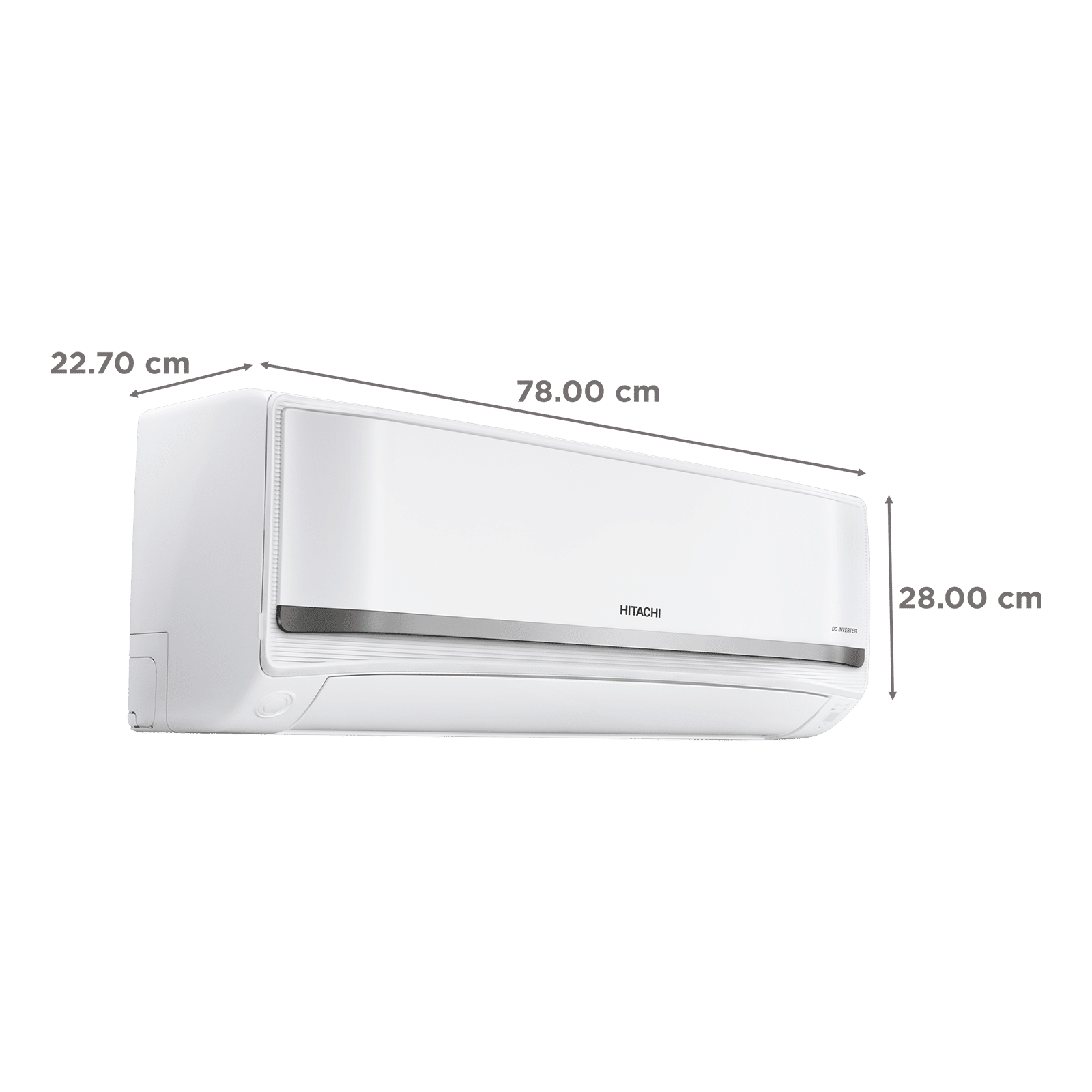 HITACHI Yoshi 5400FXL 1 Ton 5 Star Inverter Split AC (Copper Condenser, Anti-bacterial Superfine Mesh Filter, RAS.G512PCAISF)_4