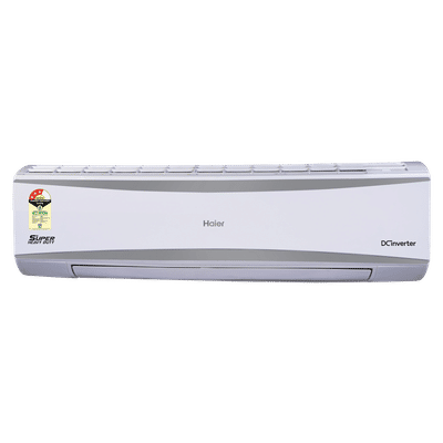 Haier Super Heavy Duty 7 in 1 Convertible 2.4 Ton 3 Star Hexa Inverter Split AC with Frost Self Clean (Copper Condenser, HSU80SHD-AOW3BN-INV)