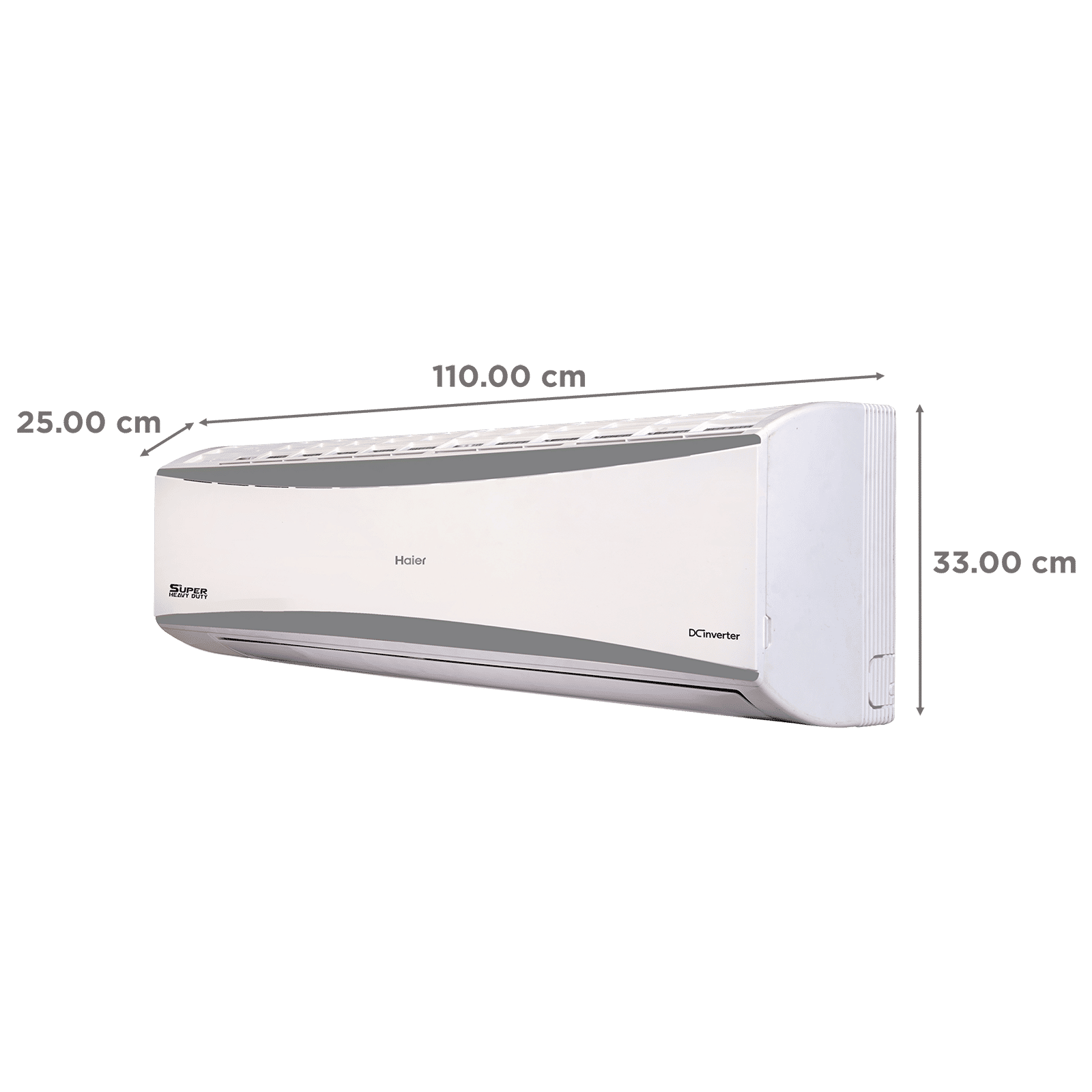 Haier Super Heavy Duty 7 in 1 Convertible 2.4 Ton 3 Star Hexa Inverter Split AC with Frost Self Clean (Copper Condenser, HSU80SHD-AOW3BN-INV)_4