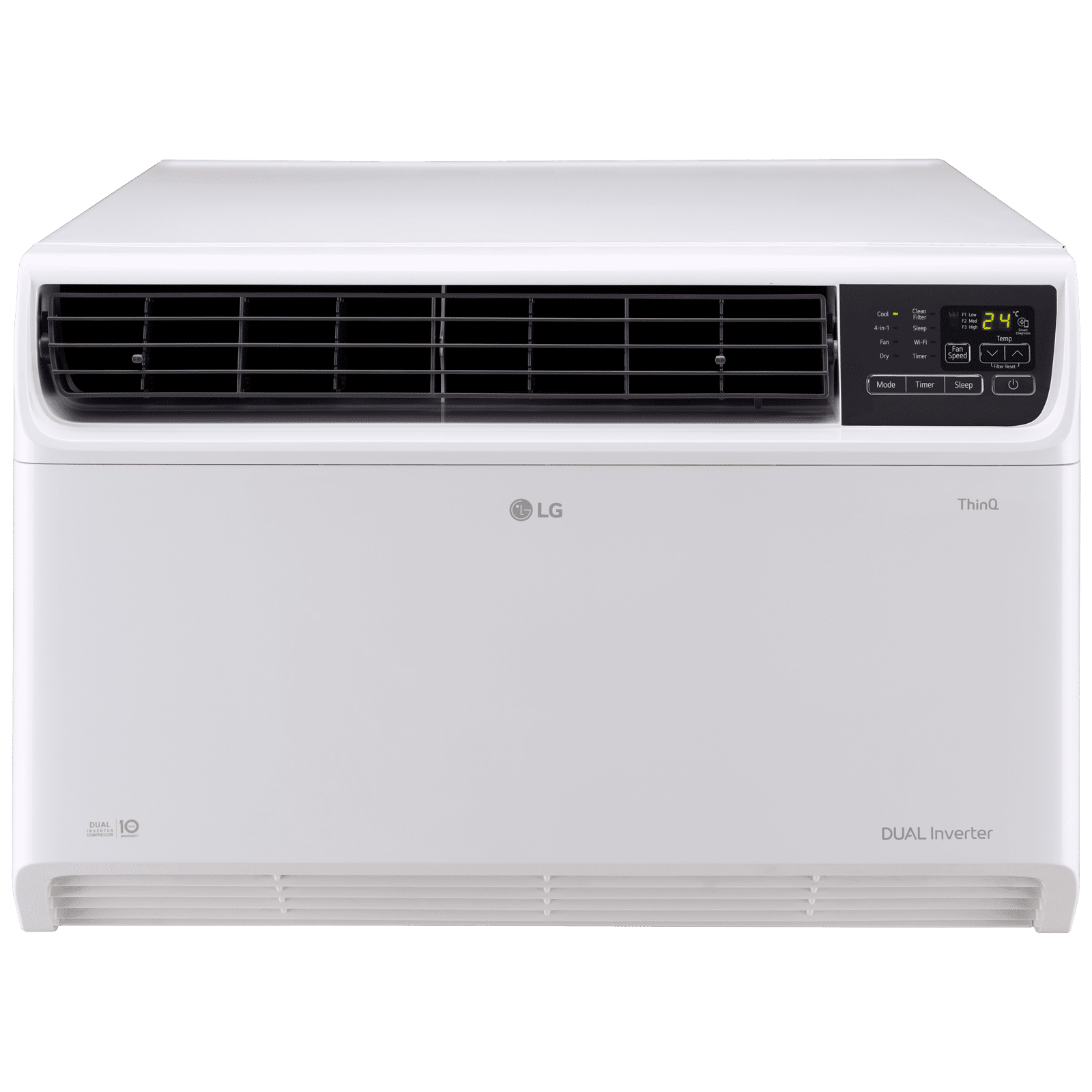 LG TW 4 in 1 Convertible 1.5 Ton 3 Star Dual Inverter Window Smart AC with Wi-Fi Supported (Copper Condenser, TW-Q18WWXA.ASLG) LG TW 4 in 1 Convertible 1.5 Ton 3 Star Dual Inverter Window Smart AC with Wi-Fi Supported (Copper Condenser, TW-Q18WWXA.ASLG)_1