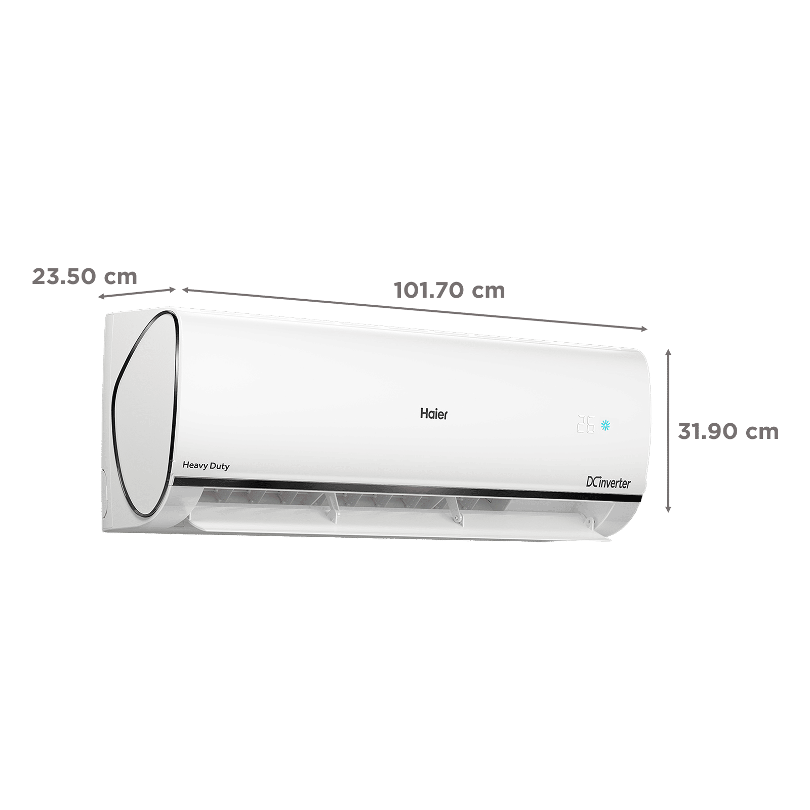 Haier Kinouchi 7 in 1 Convertible 1.6 Ton 5 Star Triple Inverter Plus Split AC with Frost Self Clean Technology ( Copper Condenser, HSU19K-PYC5BN-INV)_4