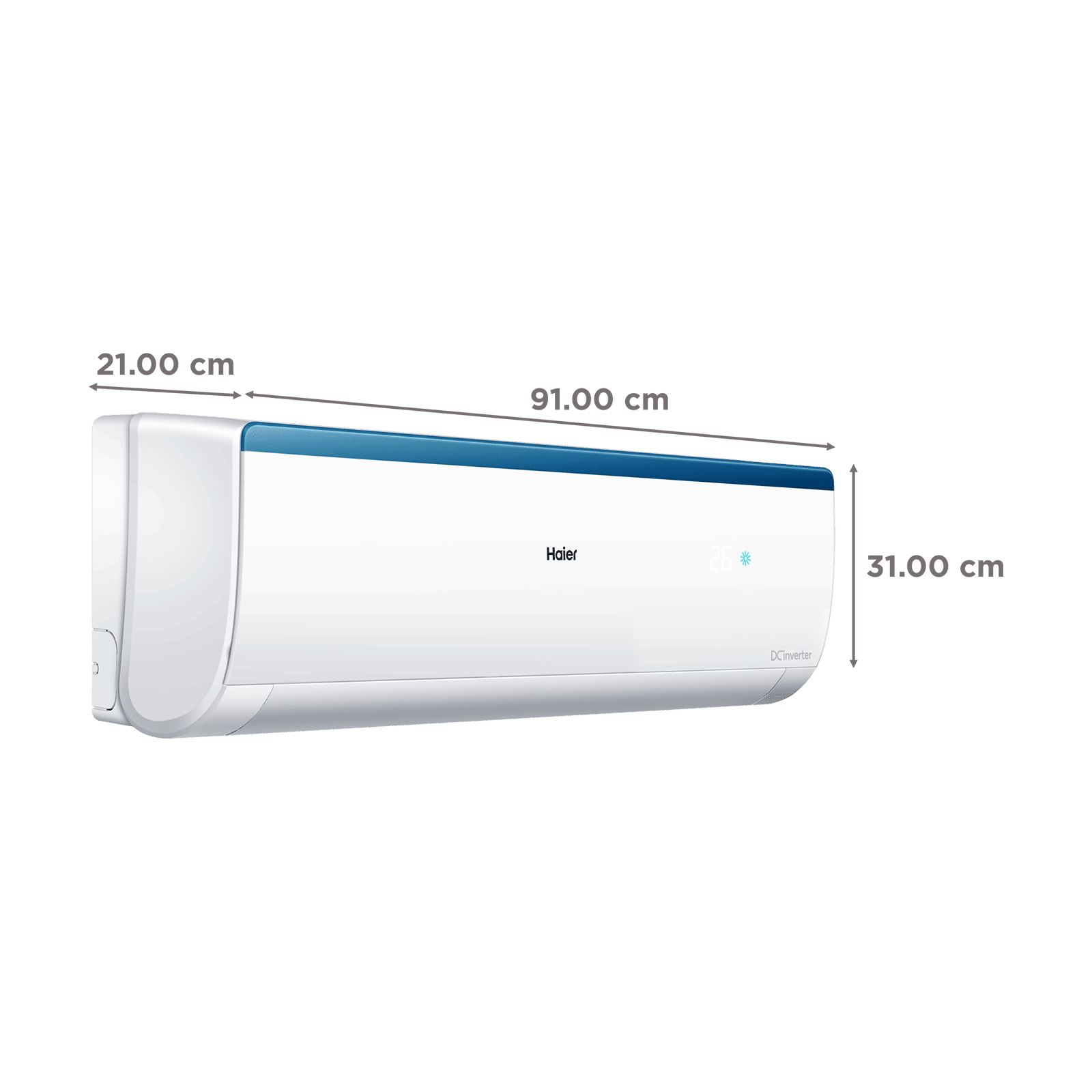 Haier Revive 7 in 1 Convertible 1.5 Ton 3 Star Triple Plus Inverter Split AC with Antimicrobial Protection ( Copper Condenser, HSU18R-NTB3BE-INV)_4