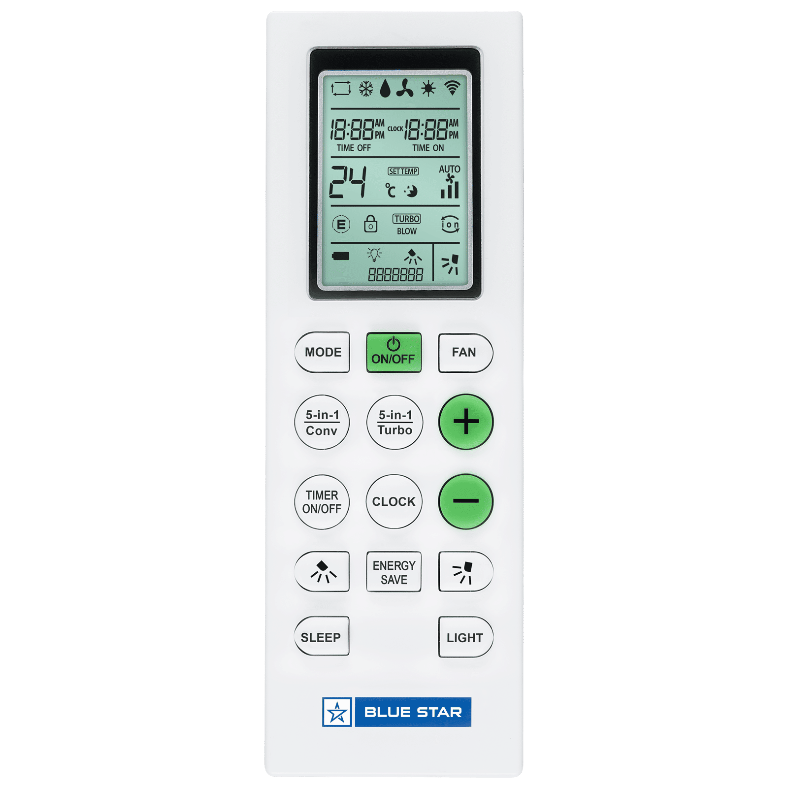 Blue Star M Series 5 in 1 Convertible 1 Ton 3 Star Inverter Split AC with DigiQ Penta Sensor (Copper Condenser, ID312MNU) Blue Star M Series 5 in 1 Convertible 1 Ton 3 Star Inverter Split AC with DigiQ Penta Sensor (Copper Condenser, ID312MNU)_7