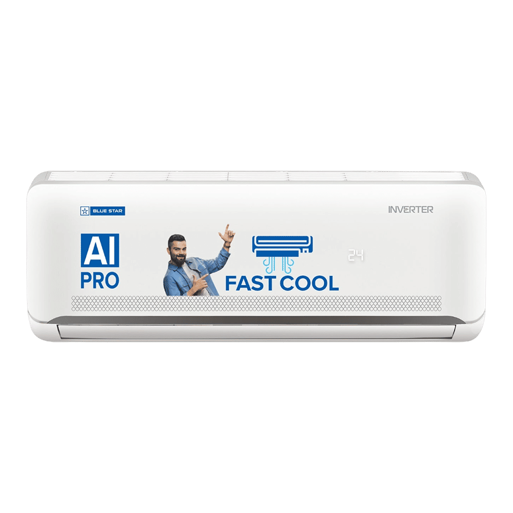 Blue Star N Series 5 in 1 Convertible 1.5 Ton 5 Star Inverter Split AC with DigiQ Penta Sensor (Copper Condenser, IC518NNUR)_1