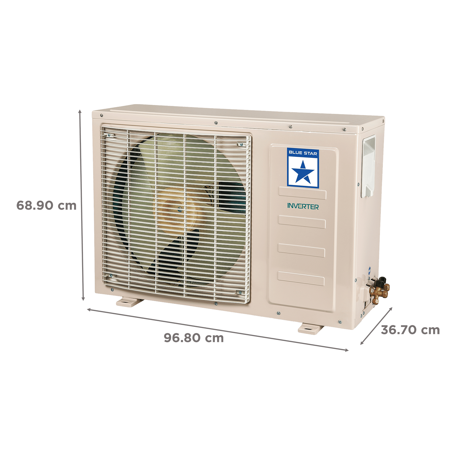 Blue Star D Series 5 in 1 Convertible 2 Ton 5 Star Inverter Split AC with DigiQ Penta Sensor (Copper Condenser, IC524DNUR) Blue Star D Series 5 in 1 Convertible 2 Ton 5 Star Inverter Split AC with DigiQ Penta Sensor (Copper Condenser, IC524DNUR)_5