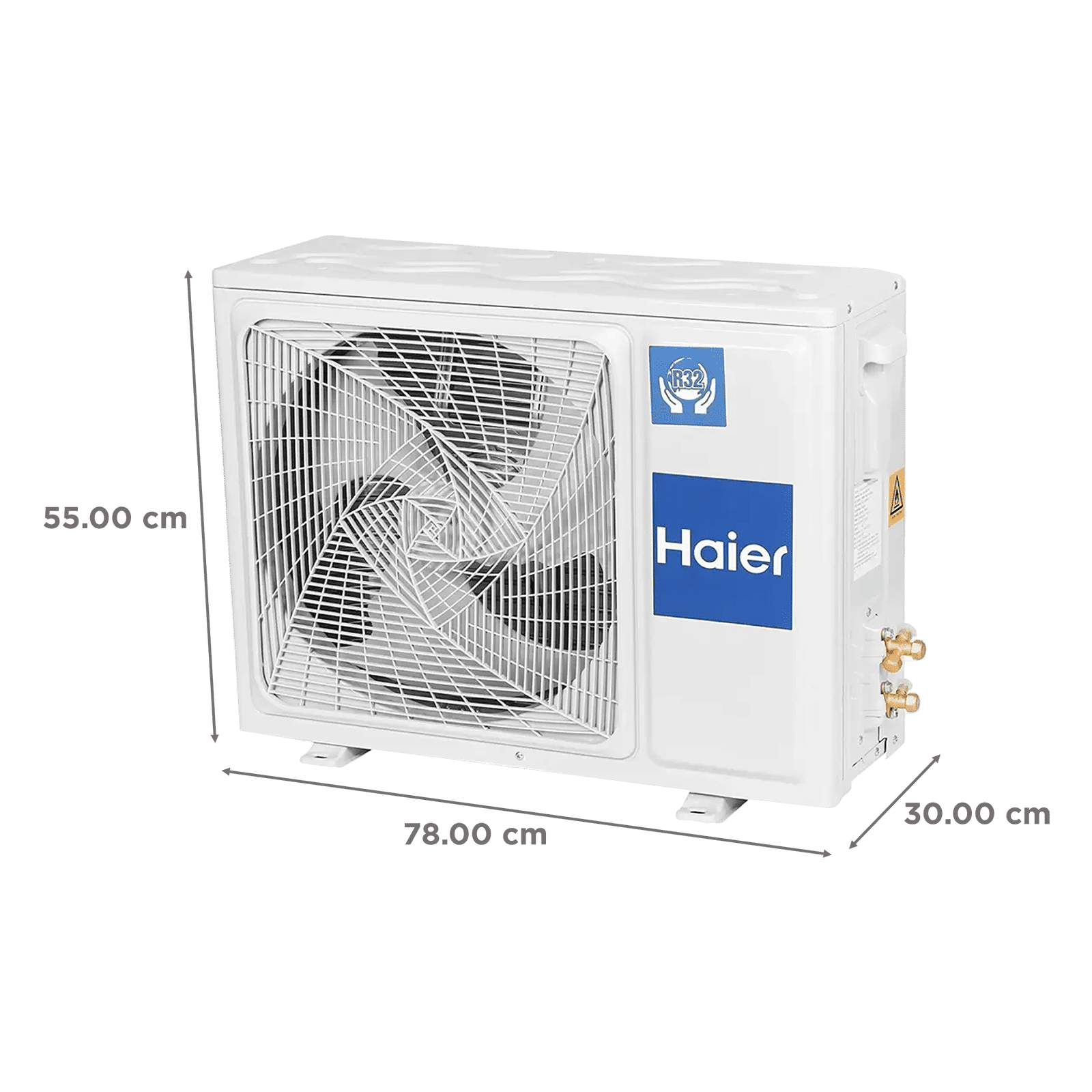 Haier Kinouchi Pro 7 in 1 Convertible 1 Ton 3 Star Triple Inverter Plus Split Smart AC with Voice Control (Copper Condenser, HSU13K-PYFR3BN-INV)_4