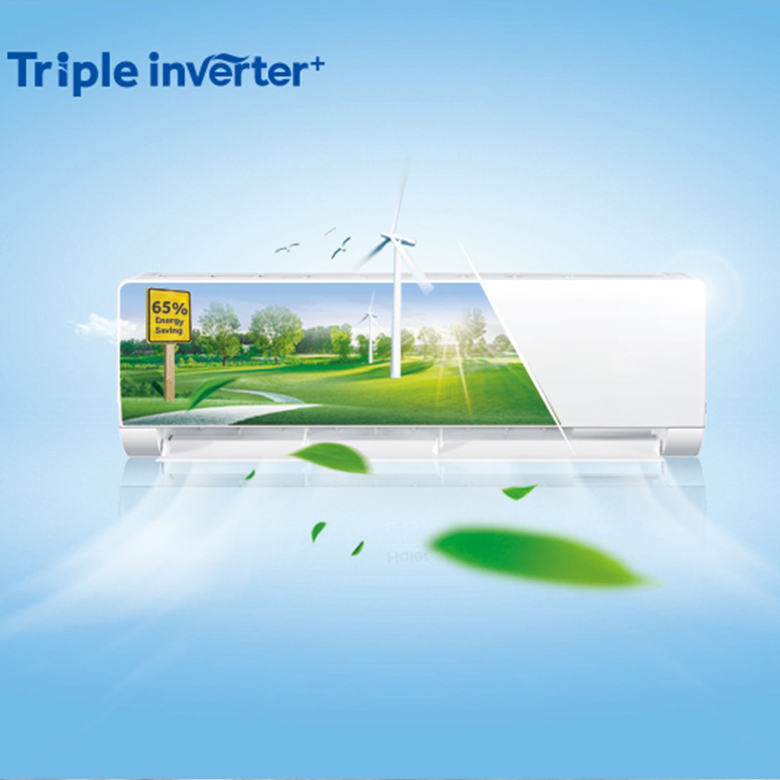 Haier Clean Cool Plus 7 in 1 Convertible 1 Ton 3 Star Triple Inverter Plus Split AC with Anti Dust Filter (Copper Condenser, HSU13C-TQS3BN-INV)_18