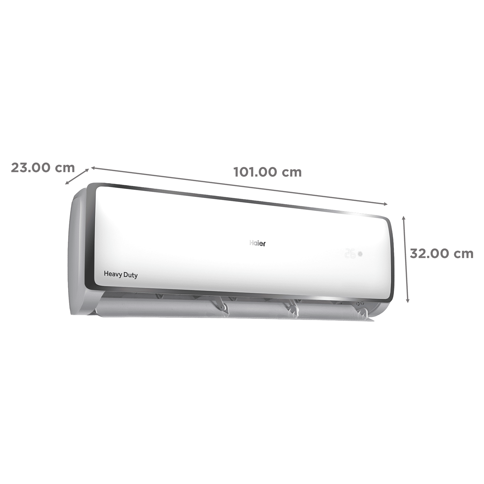 Haier Turbocool 1.6 Ton 3 Star Fixed Speed Split AC (Copper Condenser, Anti Dust Filter, HSU19T-TXS3BE-FS) Haier Turbocool 1.6 Ton 3 Star Fixed Speed Split AC (Copper Condenser, Anti Dust Filter, HSU19T-TXS3BE-FS)_4