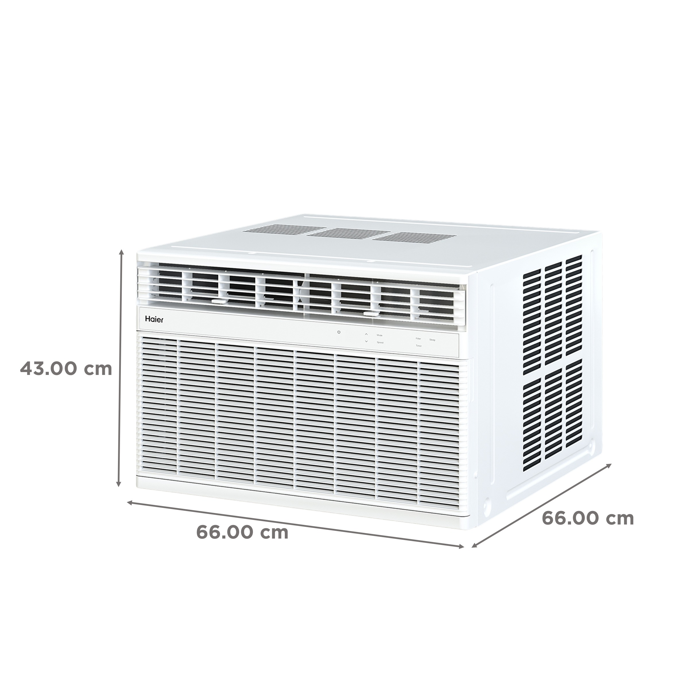 Haier 1.5 Ton 5 Star Twin Inverter Window AC ( Copper Condenser, Super Micro Anti Bacterial Filter, HWU18I-AOW5BN-INV) Haier 1.5 Ton 5 Star Twin Inverter Window AC ( Copper Condenser, Super Micro Anti Bacterial Filter, HWU18I-AOW5BN-INV)_4