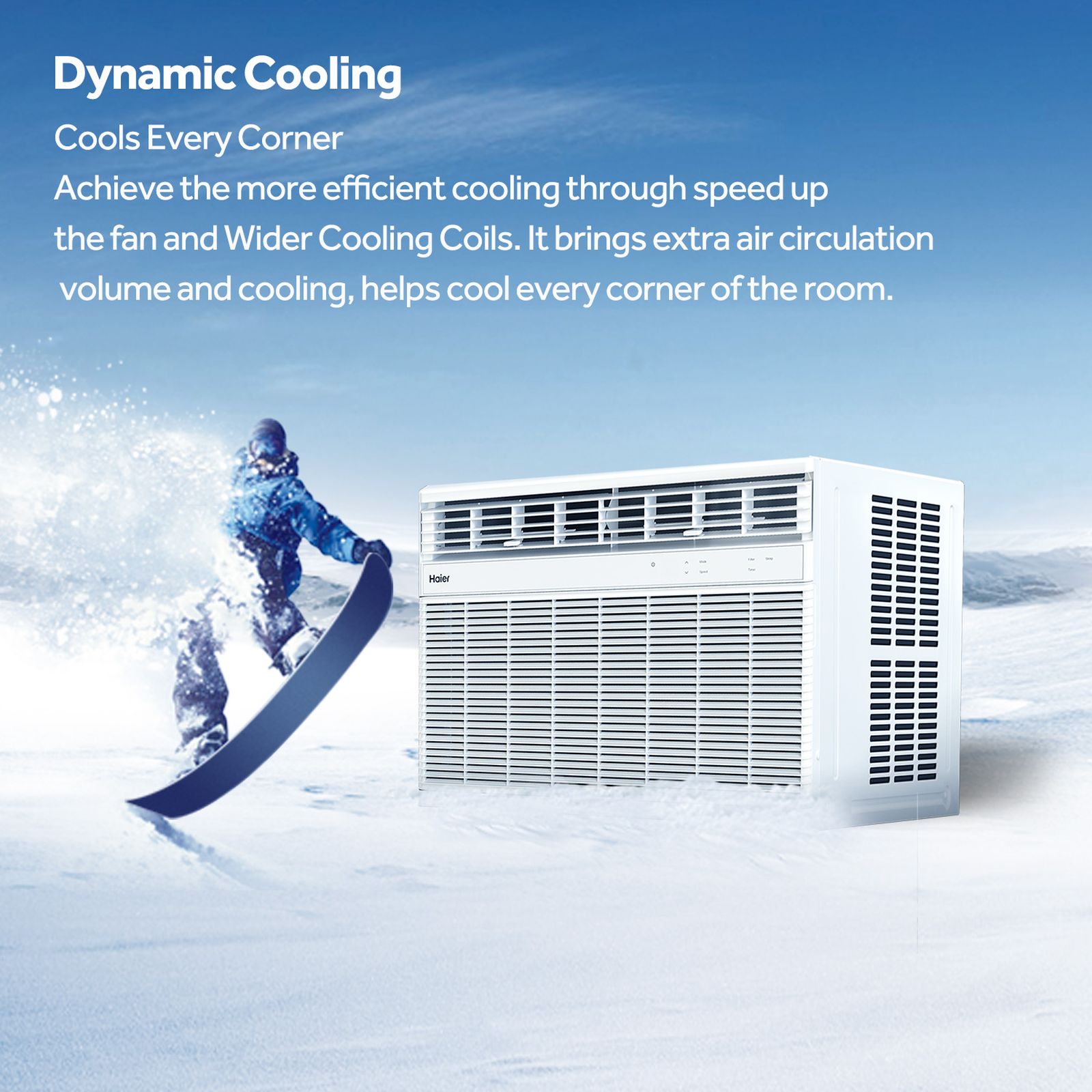 Haier 1.5 Ton 3 Star Twin Inverter Window AC (Copper Condenser, Super Micro Anti Bacterial Filter, HWU18I-AOW3BN-INV) Haier 1.5 Ton 3 Star Twin Inverter Window AC (Copper Condenser, Super Micro Anti Bacterial Filter, HWU18I-AOW3BN-INV)_15