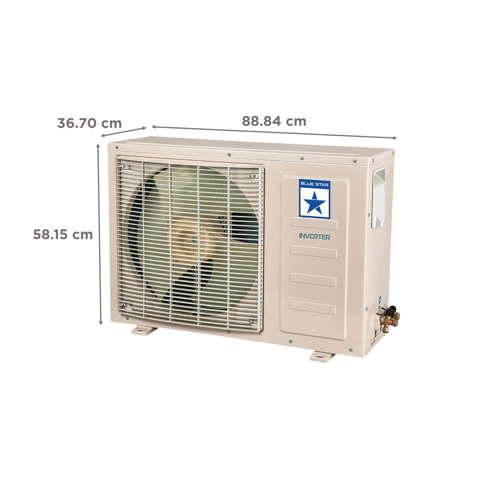 Blue Star Y Series 5 in 1 Convertible 1.5 Ton 5 Star Inverter Split AC with Turbo Cool (Copper Condenser, IC518YNUR)_5