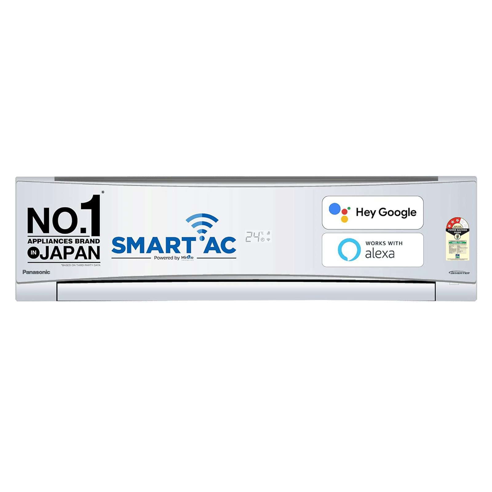 Panasonic SU 7 in 1 Convertible 1 Ton 3 Star Inverter Split Smart AC with Wi-Fi Enabled (Copper Condenser, CS/CU-SU12YKYWA) Panasonic SU 7 in 1 Convertible 1 Ton 3 Star Inverter Split Smart AC with Wi-Fi Enabled (Copper Condenser, CS/CU-SU12YKYWA)_1