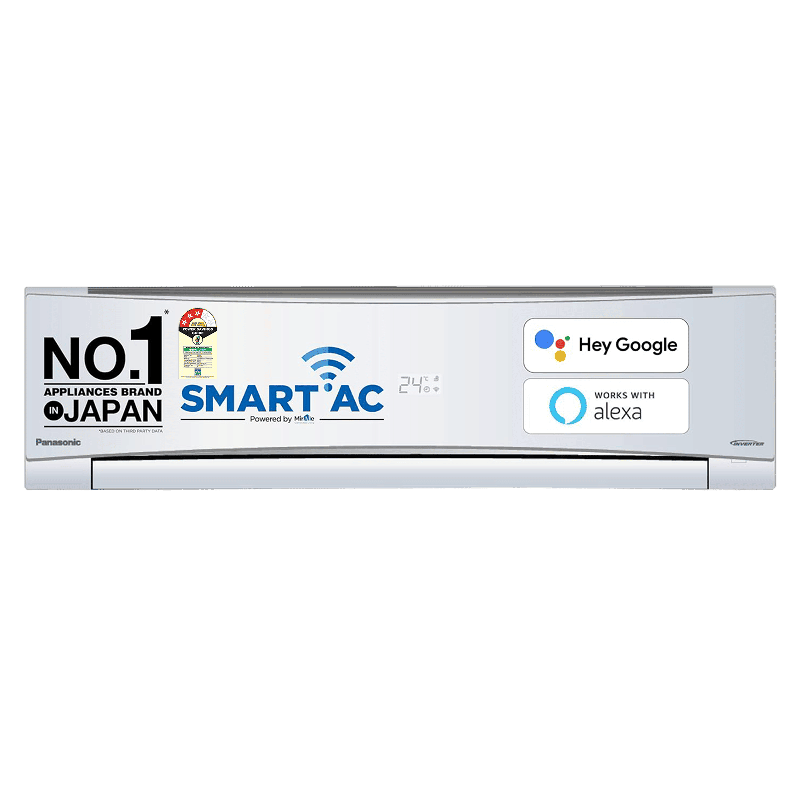 Panasonic SU 7 in 1 Convertible 1.5 Ton 3 Star Inverter Split Smart AC with Anti Dust Filter (Copper Condenser, CS/CU-SU18YKYWT)_1