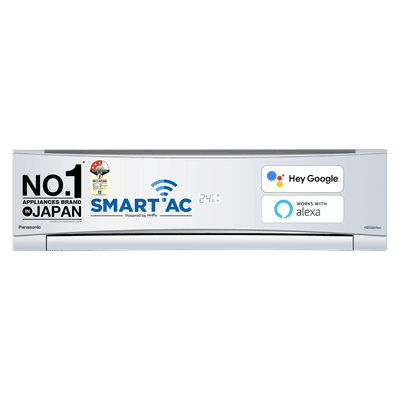 Panasonic SU 7 in 1 Convertible 2 Ton 3 Star
                      Inverter Split Smart AC with AI Voice Assistant
                      (Copper Condenser, CS/CU-SU24YKYWA)