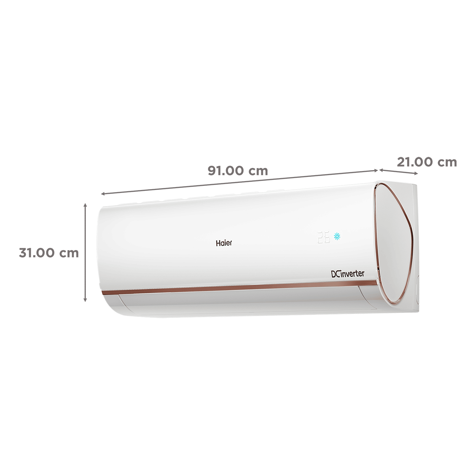 Haier Kinouchi Pro 7 in 1 Convertible 1.5 Ton 3 Star Triple Inverter Plus Split Smart AC with Voice Control (Copper Condenser, HSU18K-PYFR3BN-INV) Haier Kinouchi Pro 7 in 1 Convertible 1.5 Ton 3 Star Triple Inverter Plus Split Smart AC with Voice Control (Copper Condenser, HSU18K-PYFR3BN-INV)_3