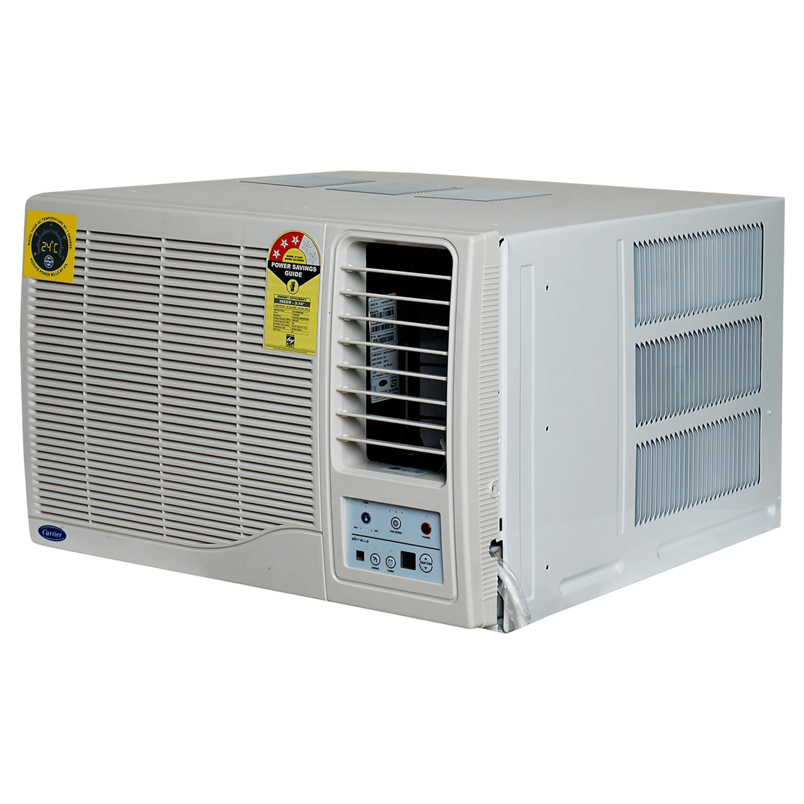 Carrier Estrella Ex 1 Ton 3 Star Fixed Speed Window AC (Copper Condenser, Dust Filter, CAW12EC3R34F0)_6