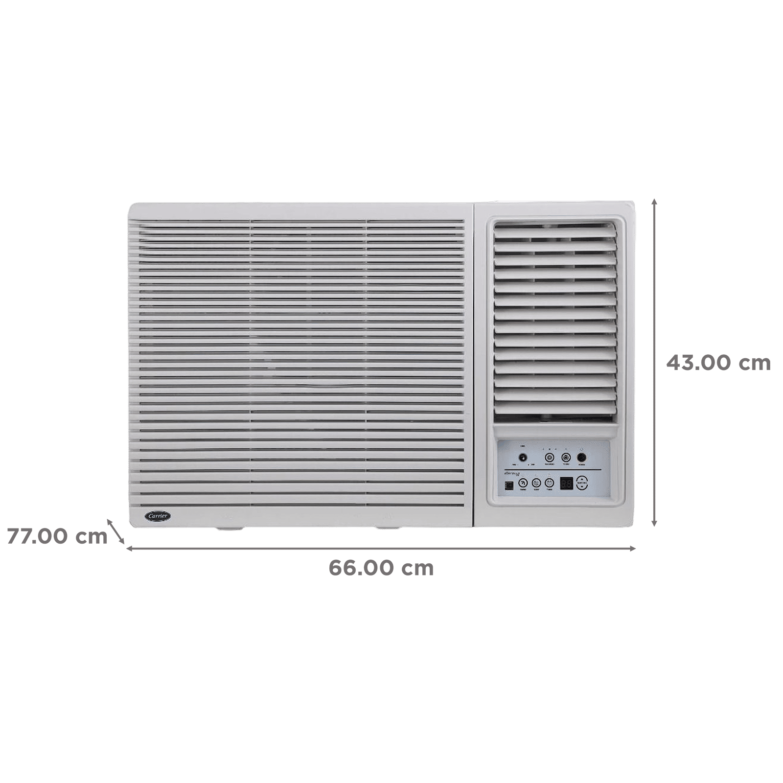 Carrier Estrella Ex 2 Ton 3 Star Fixed Speed Window AC (Copper Condenser, Dust Filter, CAW24EC3R32F0) Carrier Estrella Ex 2 Ton 3 Star Fixed Speed Window AC (Copper Condenser, Dust Filter, CAW24EC3R32F0)_4