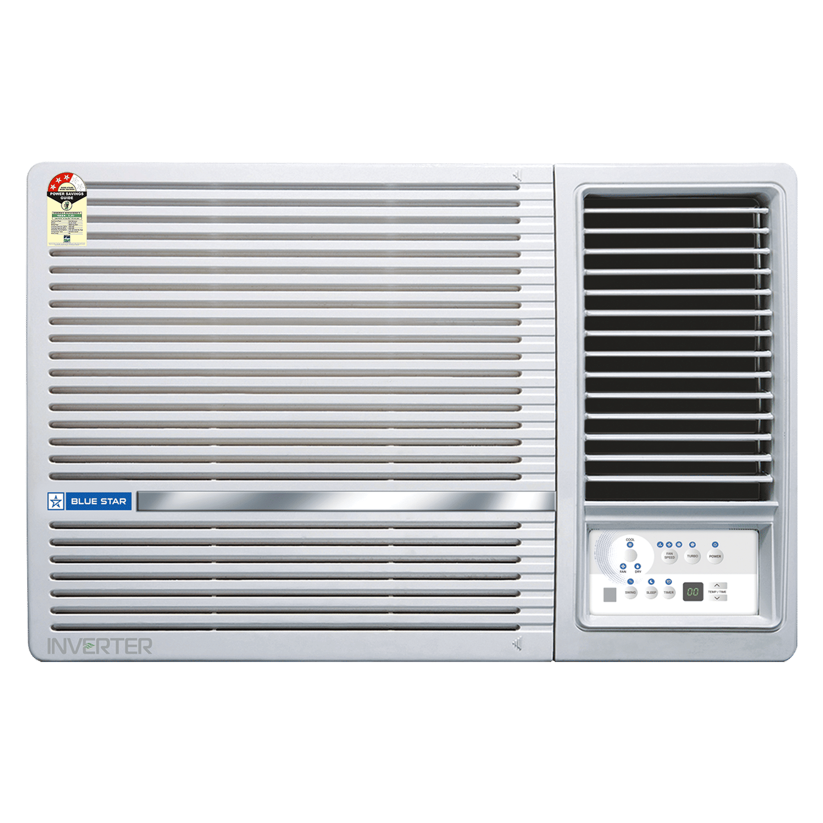 Blue Star L Series 5 in 1 Convertible 1.5 Ton 3 Star Inverter Window AC with Self Diagnosis (Copper Condenser, WID318L) Blue Star L Series 5 in 1 Convertible 1.5 Ton 3 Star Inverter Window AC with Self Diagnosis (Copper Condenser, WID318L)_1