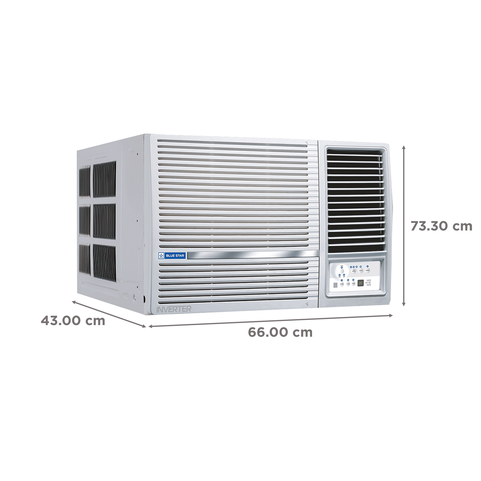 Blue Star L Series 5 in 1 Convertible 1.5 Ton 5 Star Inverter Window AC with Self Diagnosis (Copper Condenser, WID518L)_4
