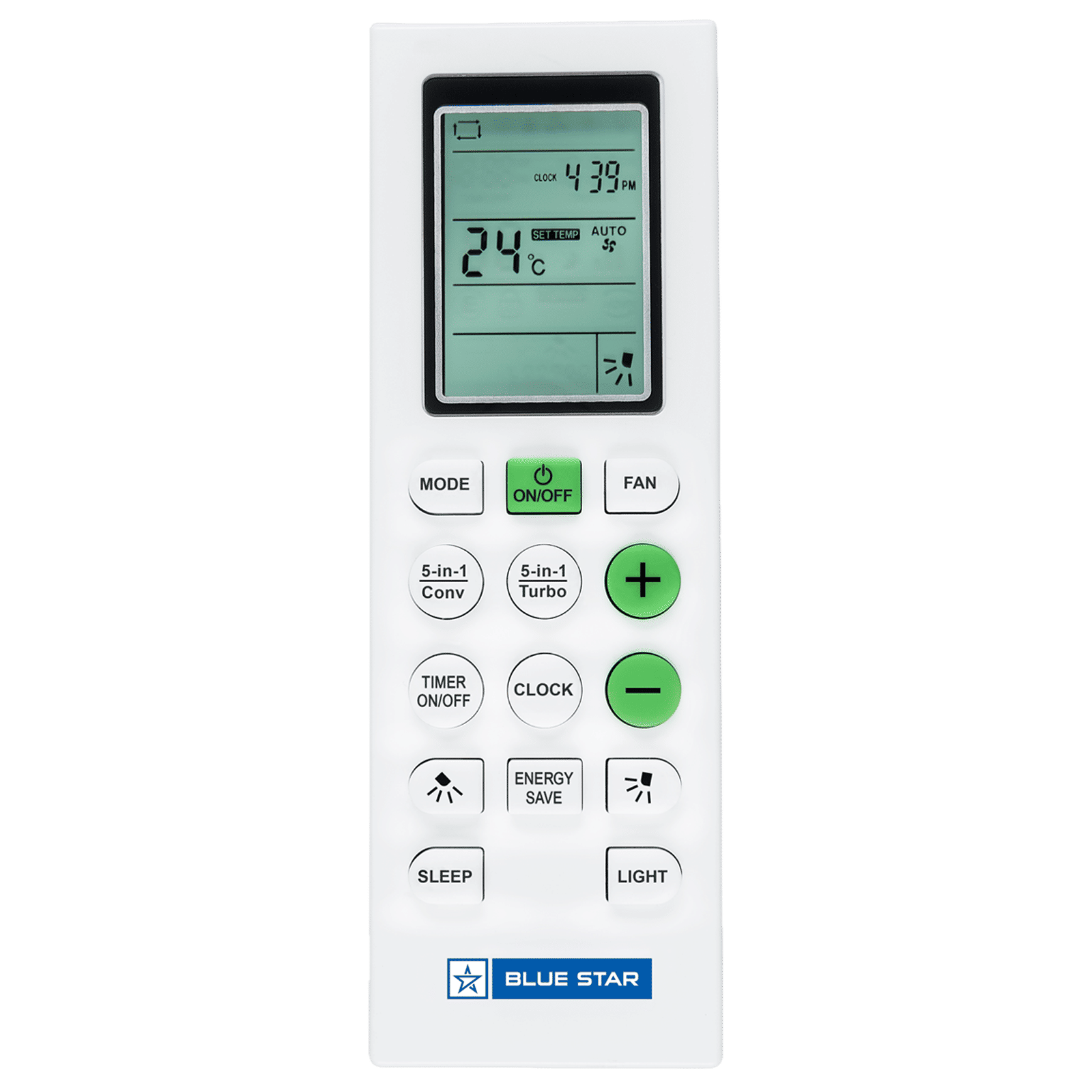 Blue Star L Series 5 in 1 Convertible 1.5 Ton 5 Star Inverter Window AC with Self Diagnosis (Copper Condenser, WID518L)_5