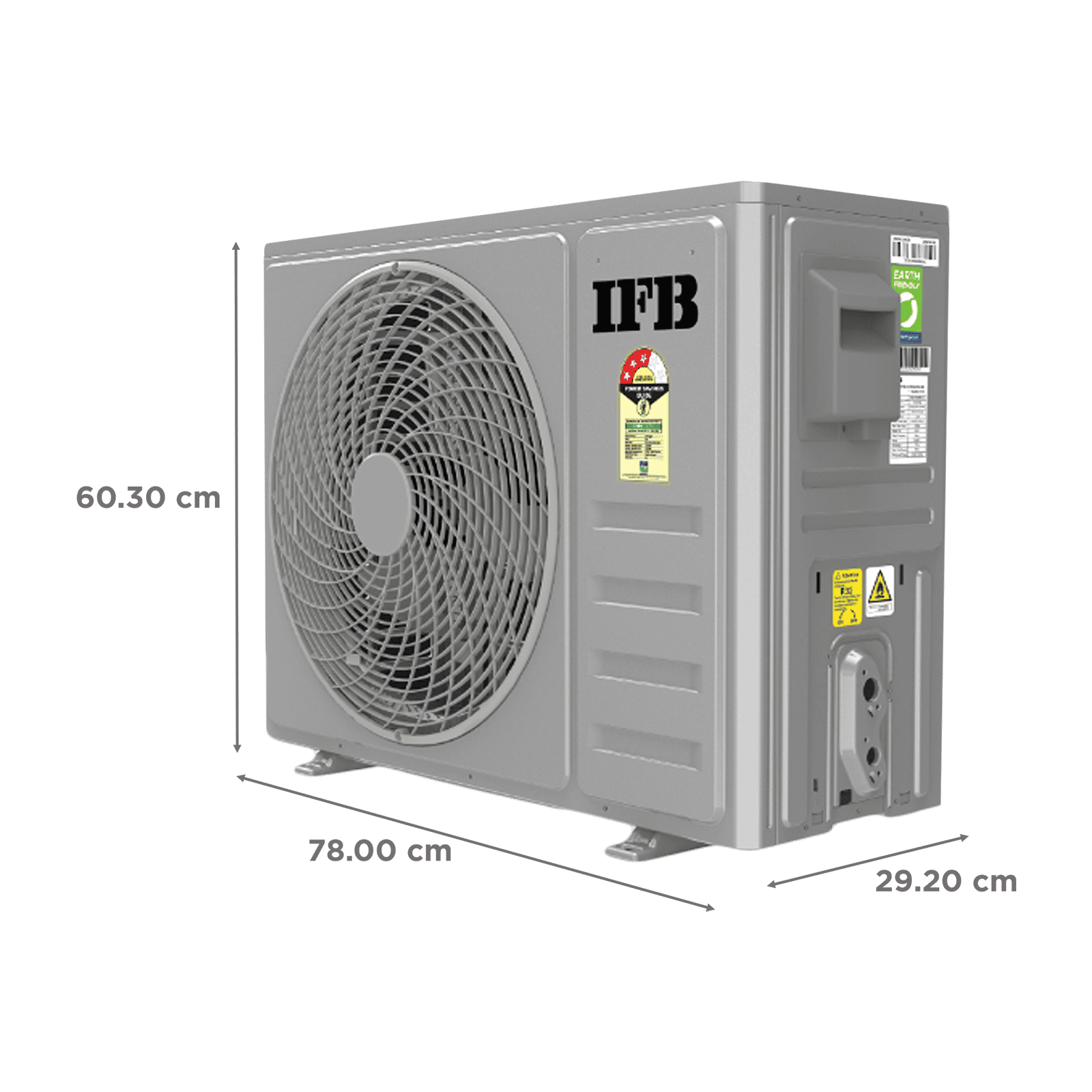 IFB Summer Series 8 in 1 Convertible 1.5 Ton 3 Star Inverter Split Smart AC with Wi-Fi Supported (Copper Condenser, CI1832D223GN1) IFB Summer Series 8 in 1 Convertible 1.5 Ton 3 Star Inverter Split Smart AC with Wi-Fi Supported (Copper Condenser, CI1832D223GN1)_5