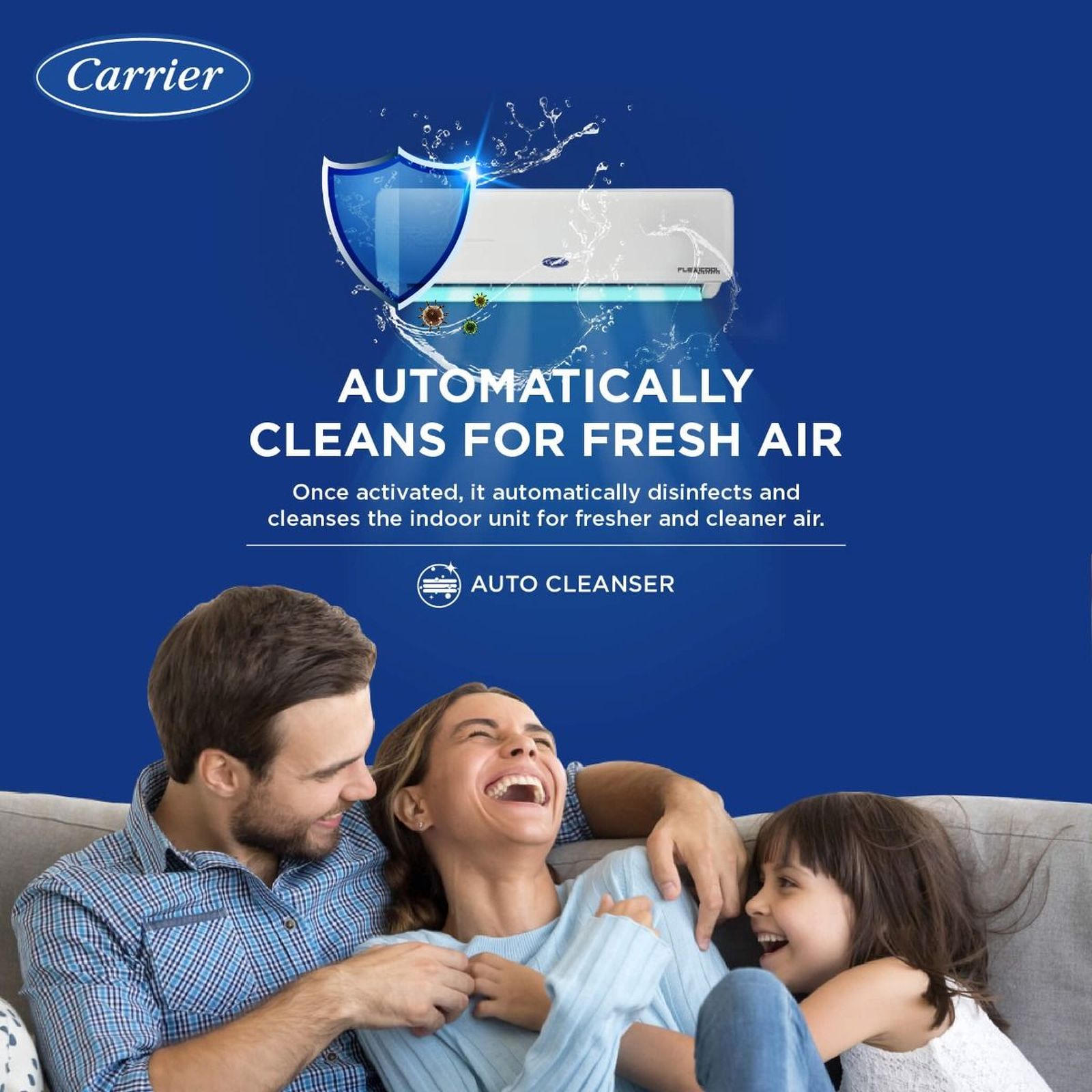 Carrier Ester Neo Plus Exi 6 in 1 Convertible 1.5 Ton 3 Star Inverter Split AC with Auto Cleanser (Copper Condenser, CAI18ER3R34F0)_6