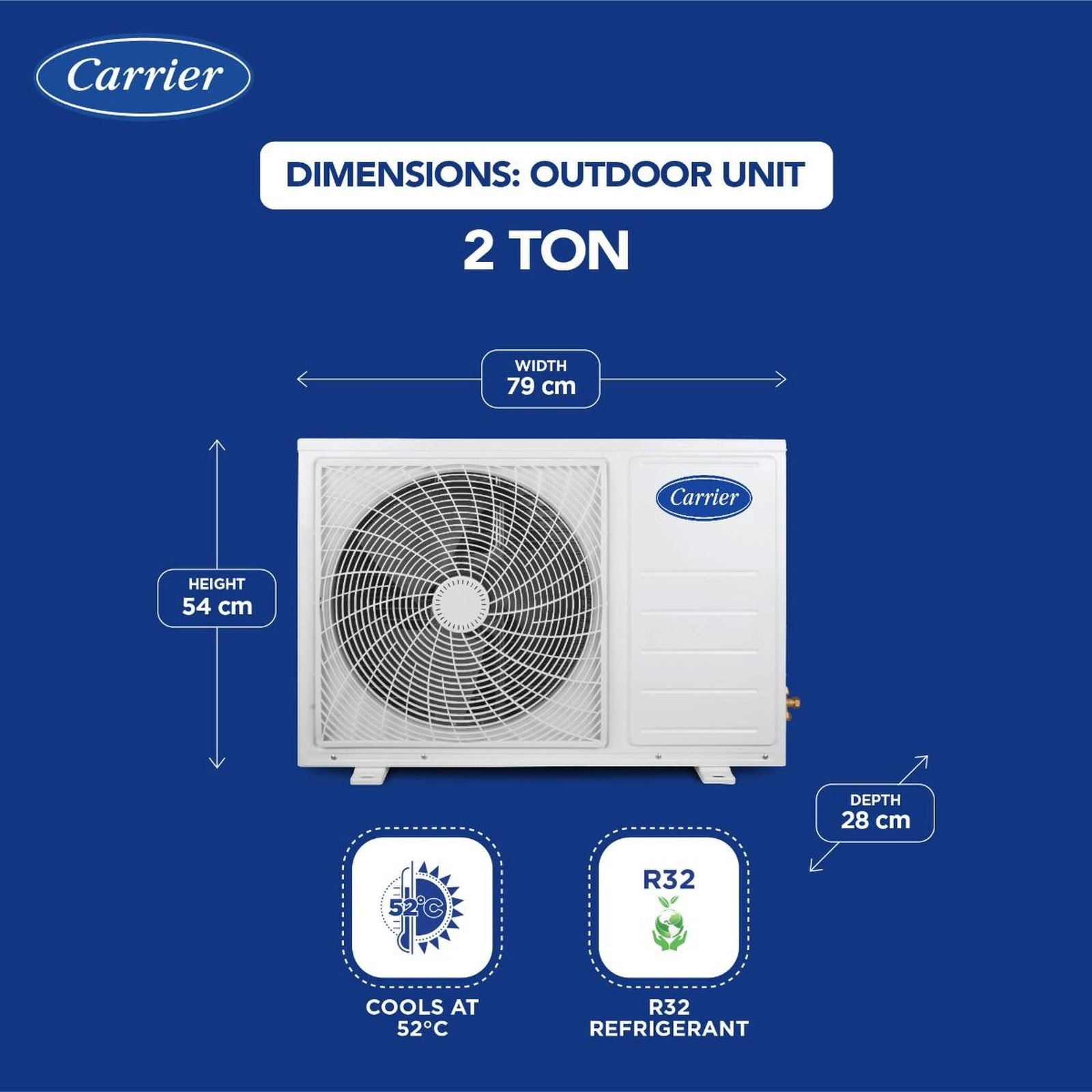Carrier Ester Neo Exi 6 in 1 Convertible 2 Ton 3 Star Inverter Split AC with Auto Cleanser (Copper Condenser, CAI24ES3R32F0) Carrier Ester Neo Exi 6 in 1 Convertible 2 Ton 3 Star Inverter Split AC with Auto Cleanser (Copper Condenser, CAI24ES3R32F0)_11