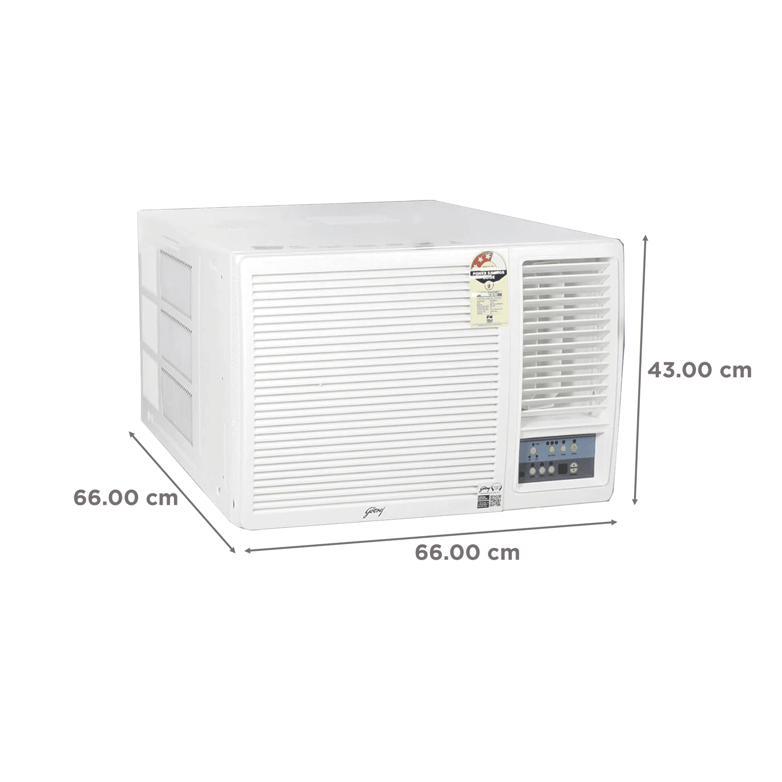 Godrej 1.5 Ton 3 Star Fixed Speed Window AC (Copper Condenser, Anti Dust Filter, WFC 18UTC3-WWA) Godrej 1.5 Ton 3 Star Fixed Speed Window AC (Copper Condenser, Anti Dust Filter, WFC 18UTC3-WWA)_4