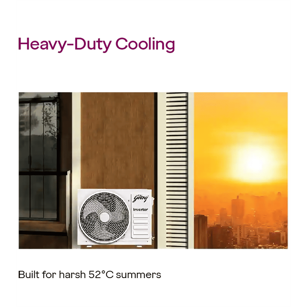 Godrej 1.5 Ton 5 Star Inverter Window AC (Copper Condenser, Anti Dust Filter, WIC 18UTC5-WWA)_15