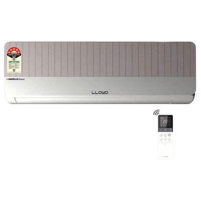 LLOYD Stylus 6 in 1 Convertible 1 Ton 5 Star Inverter Split Smart AC with Automatic Humidity Control (2024 Model, Copper Condenser, GLS12V5FOGSY)